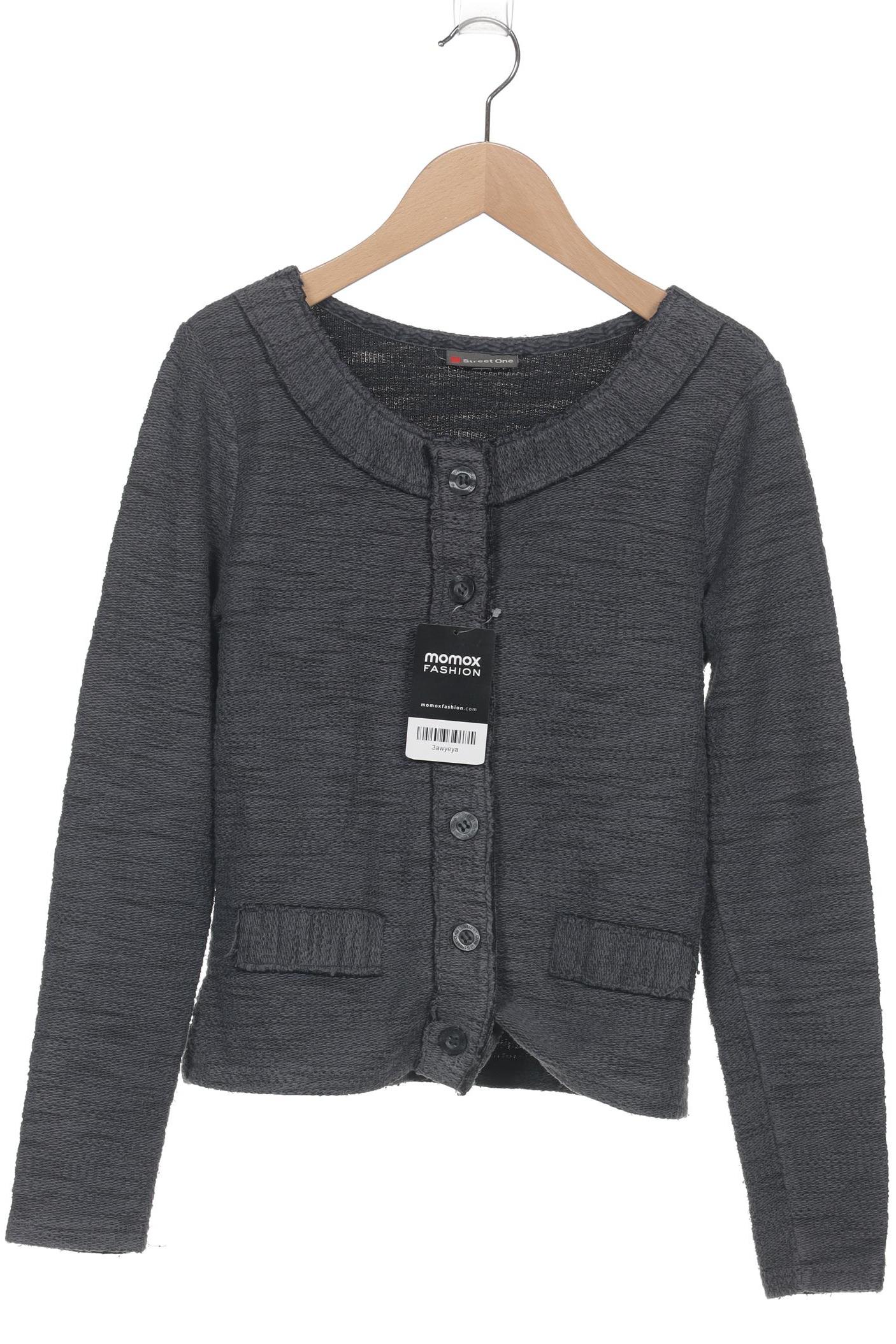 

Street One Damen Strickjacke, grau, Gr. 36
