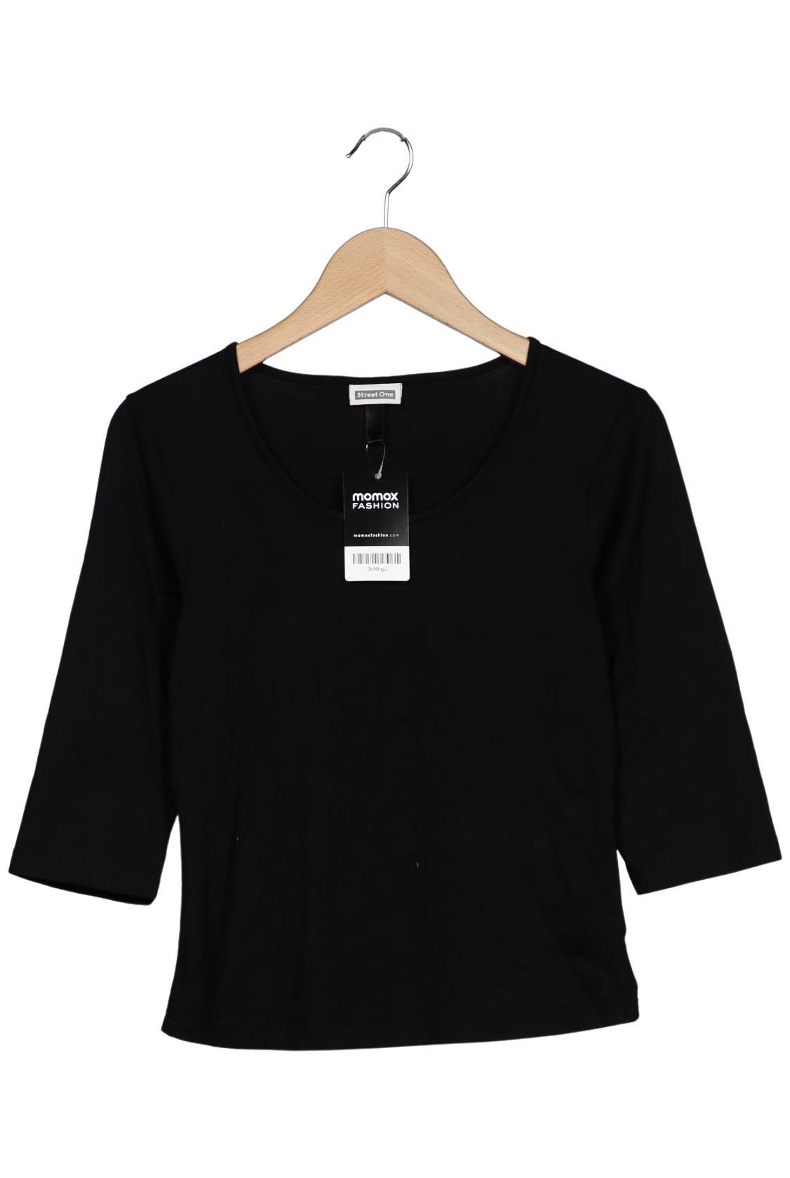 

Street One Damen Langarmshirt, schwarz, Gr. 38