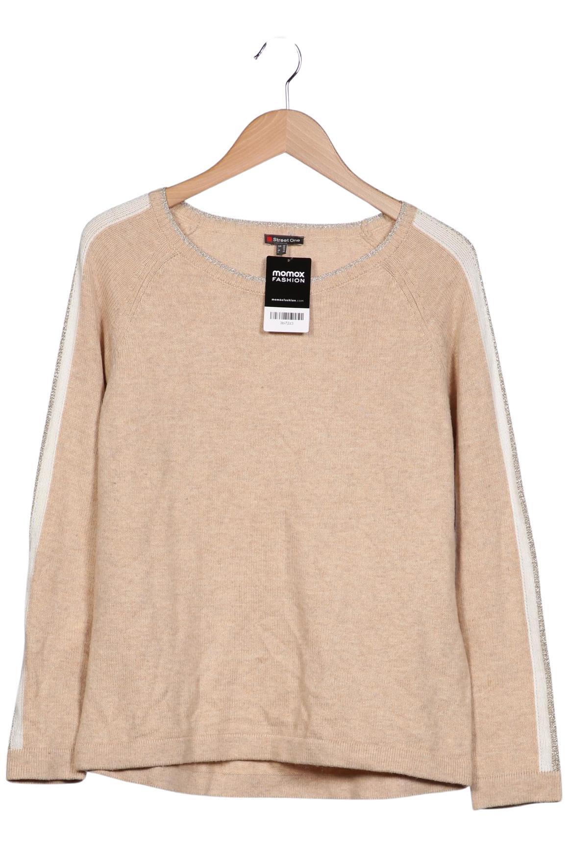 

Street One Damen Pullover, beige, Gr. 36