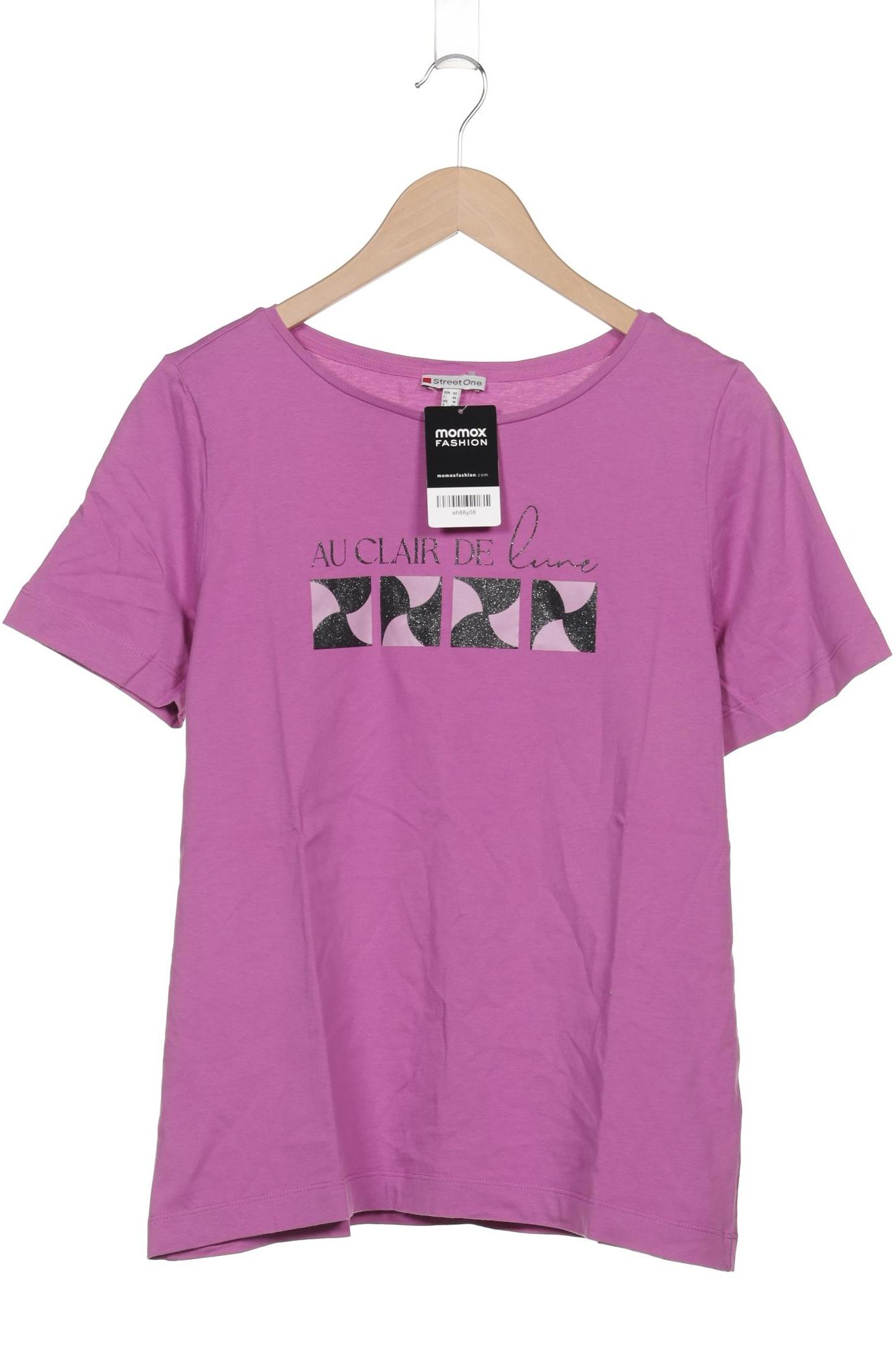 

Street One Damen T-Shirt, pink, Gr. 42
