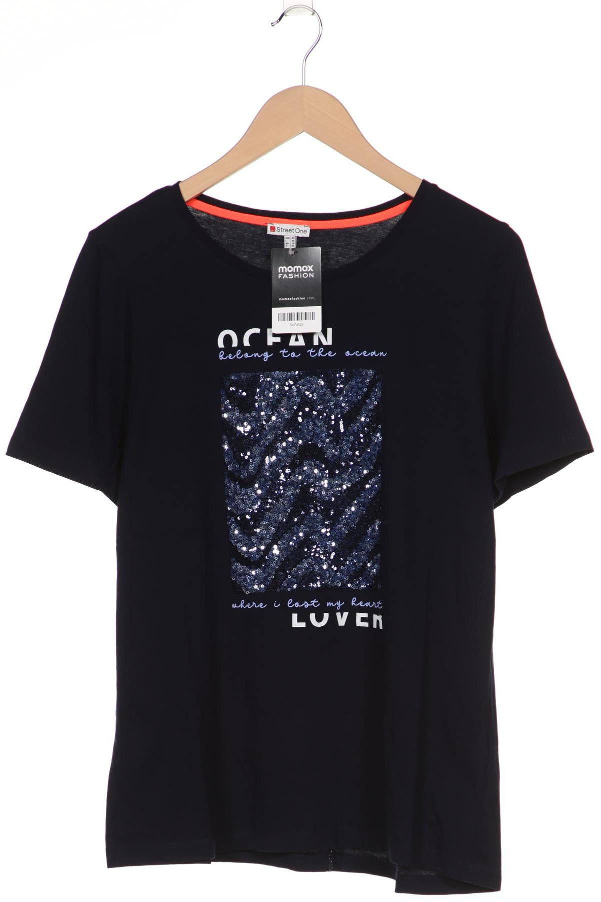 

Street One Damen T-Shirt, marineblau