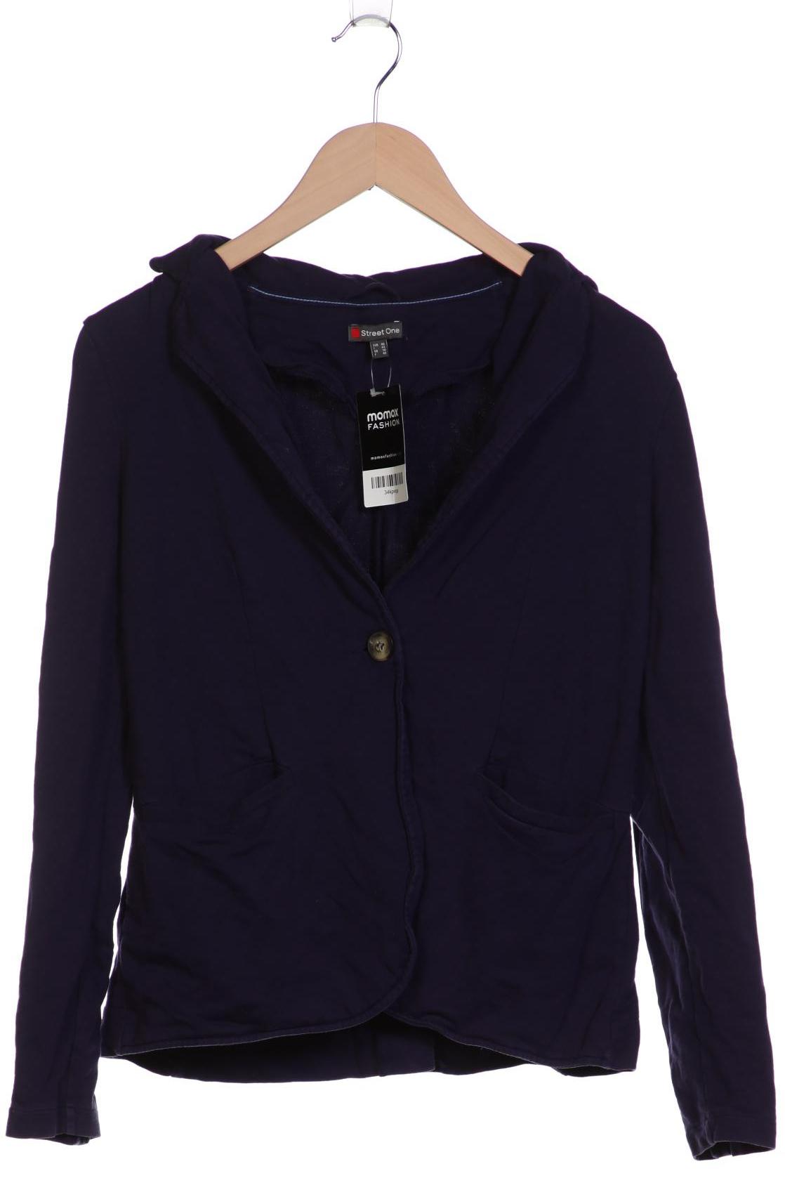 

Street One Damen Strickjacke, marineblau, Gr. 40