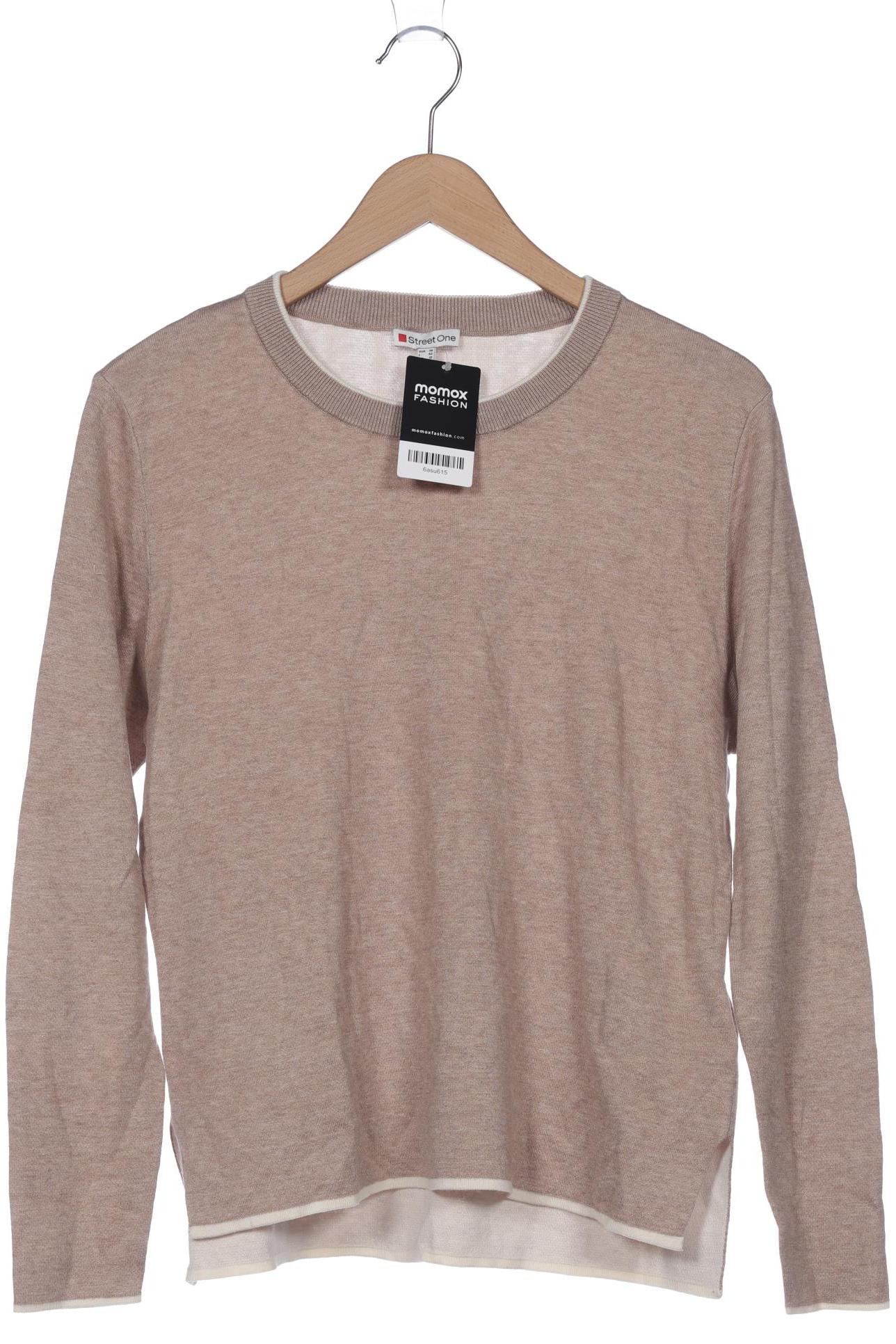 

Street One Damen Pullover, beige, Gr. 38