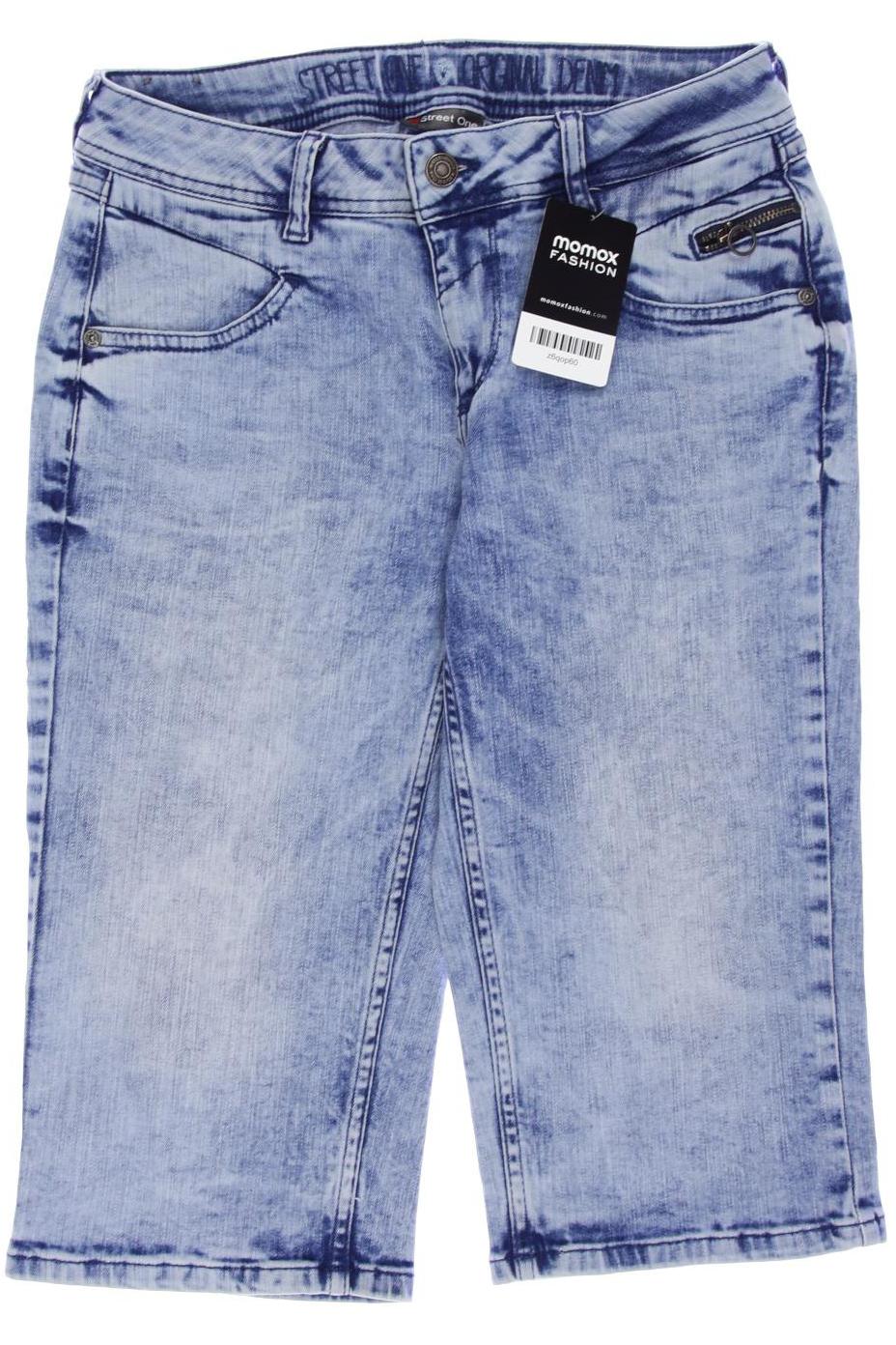 

Street One Damen Shorts, blau, Gr. 26