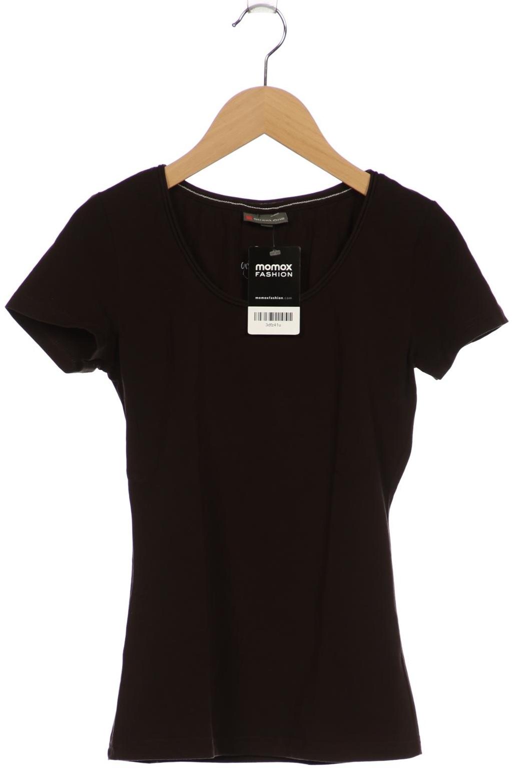 

Street One Damen T-Shirt, braun, Gr. 34
