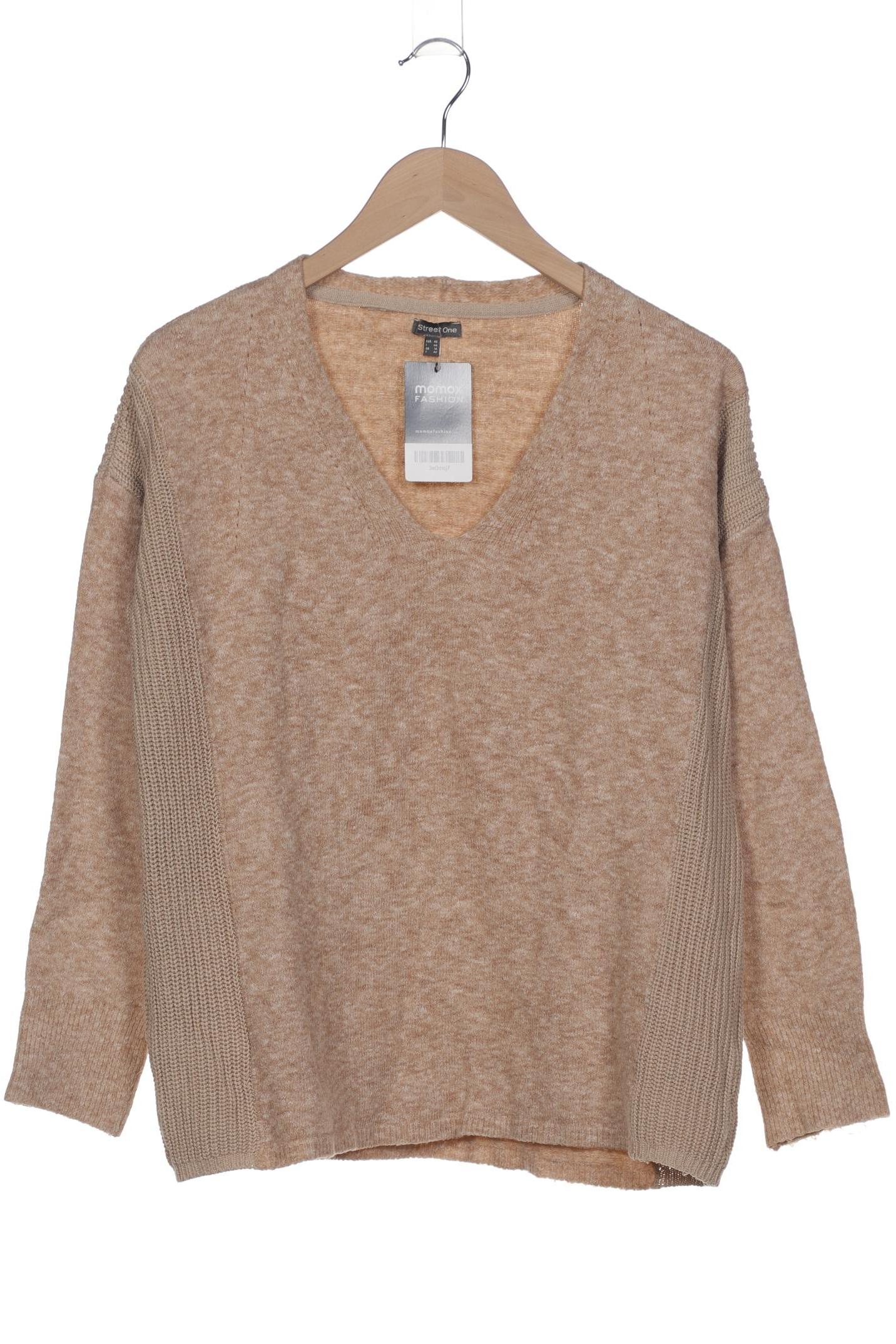 

Street One Damen Pullover, beige, Gr. 40