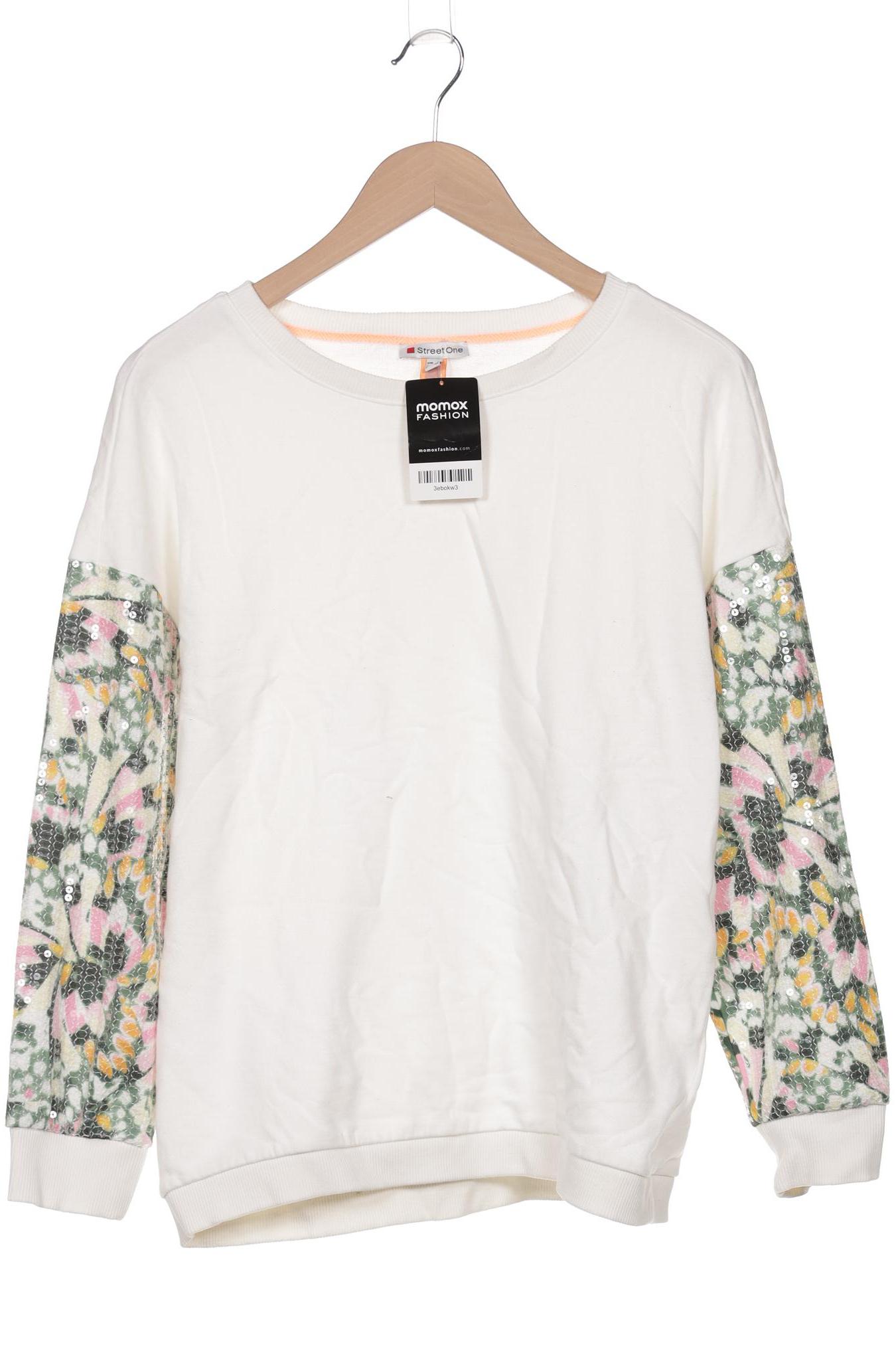 

Street One Damen Sweatshirt, cremeweiß, Gr. 40