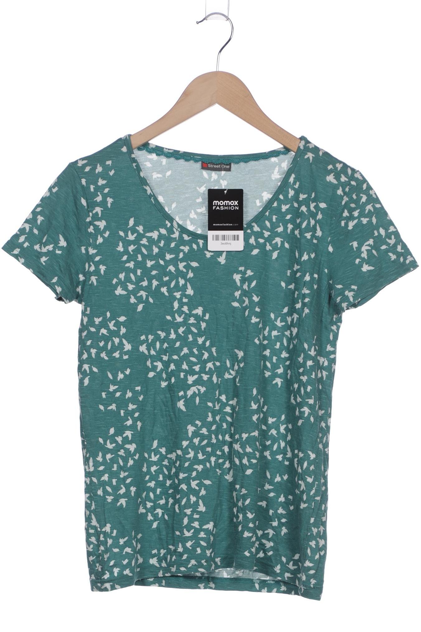 

Street One Damen T-Shirt, grün, Gr. 36