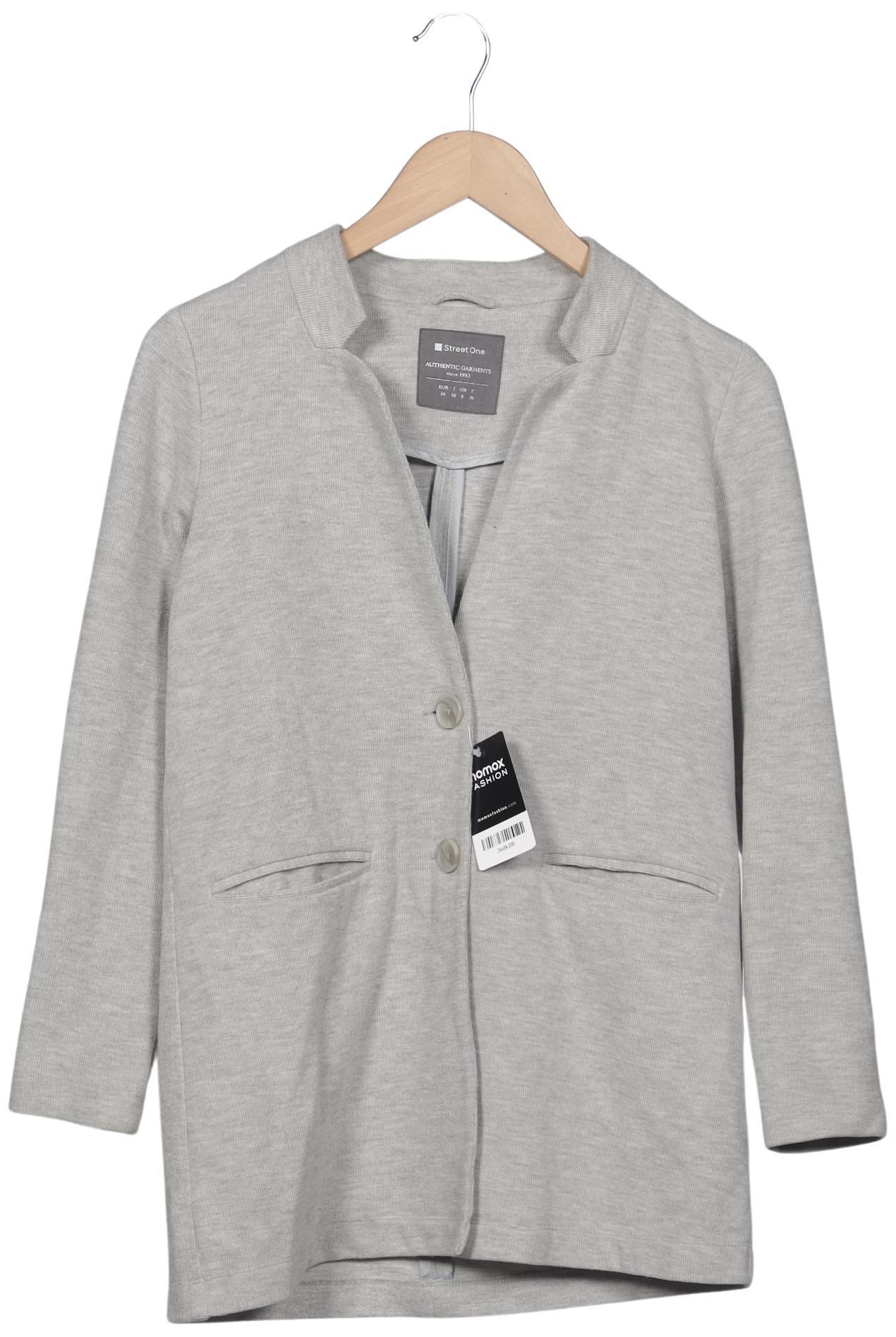 

Street One Damen Strickjacke, grau, Gr. 34