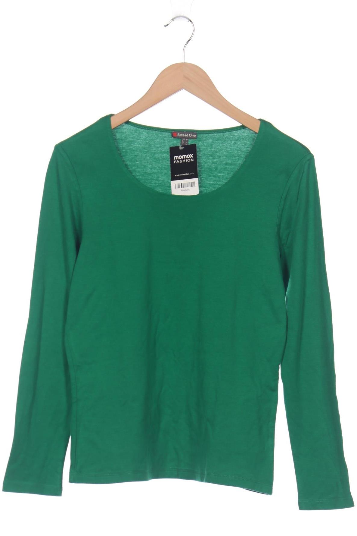 

Street One Damen Langarmshirt, grün, Gr. 40