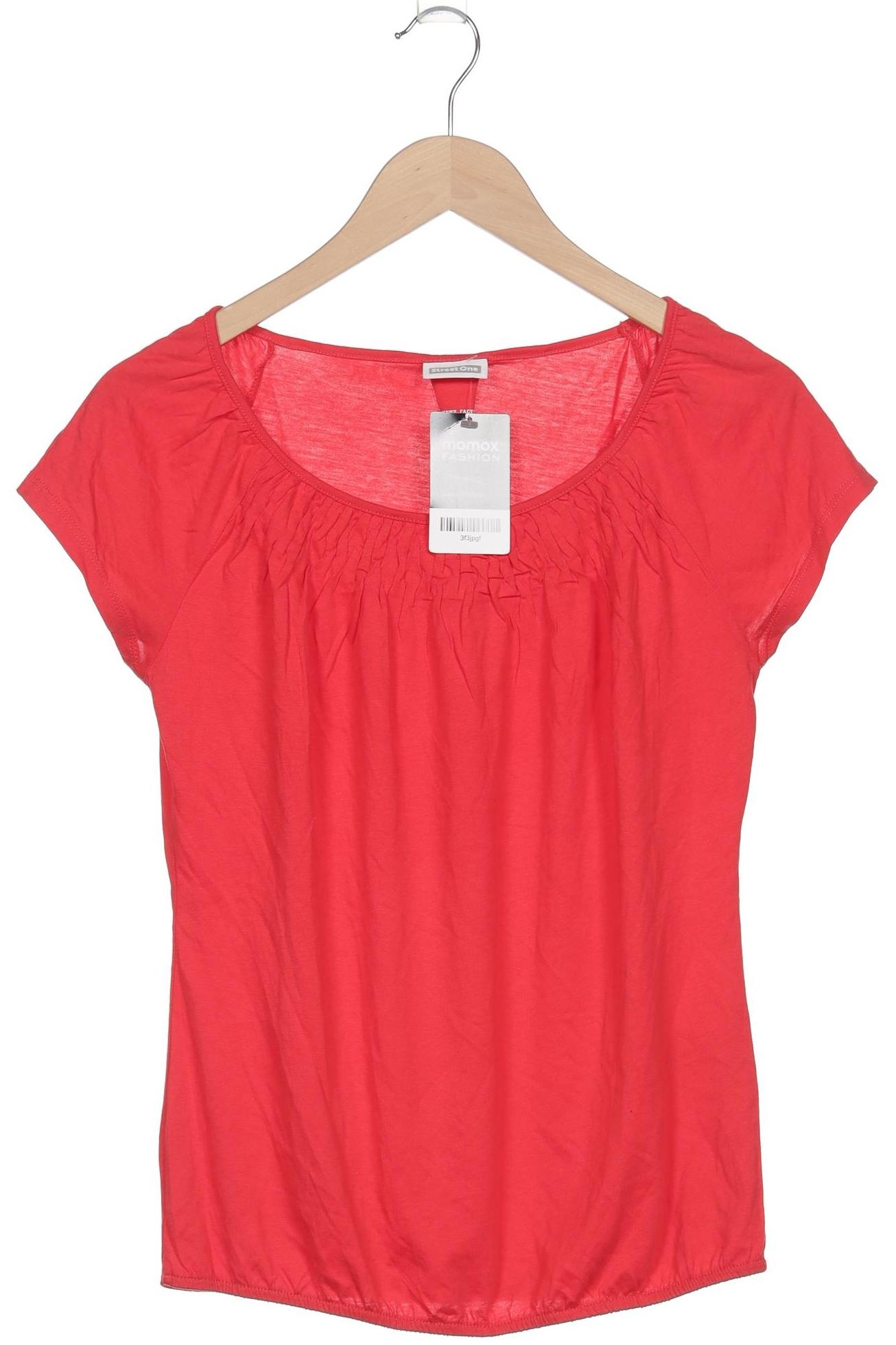 

Street One Damen T-Shirt, rot, Gr. 36