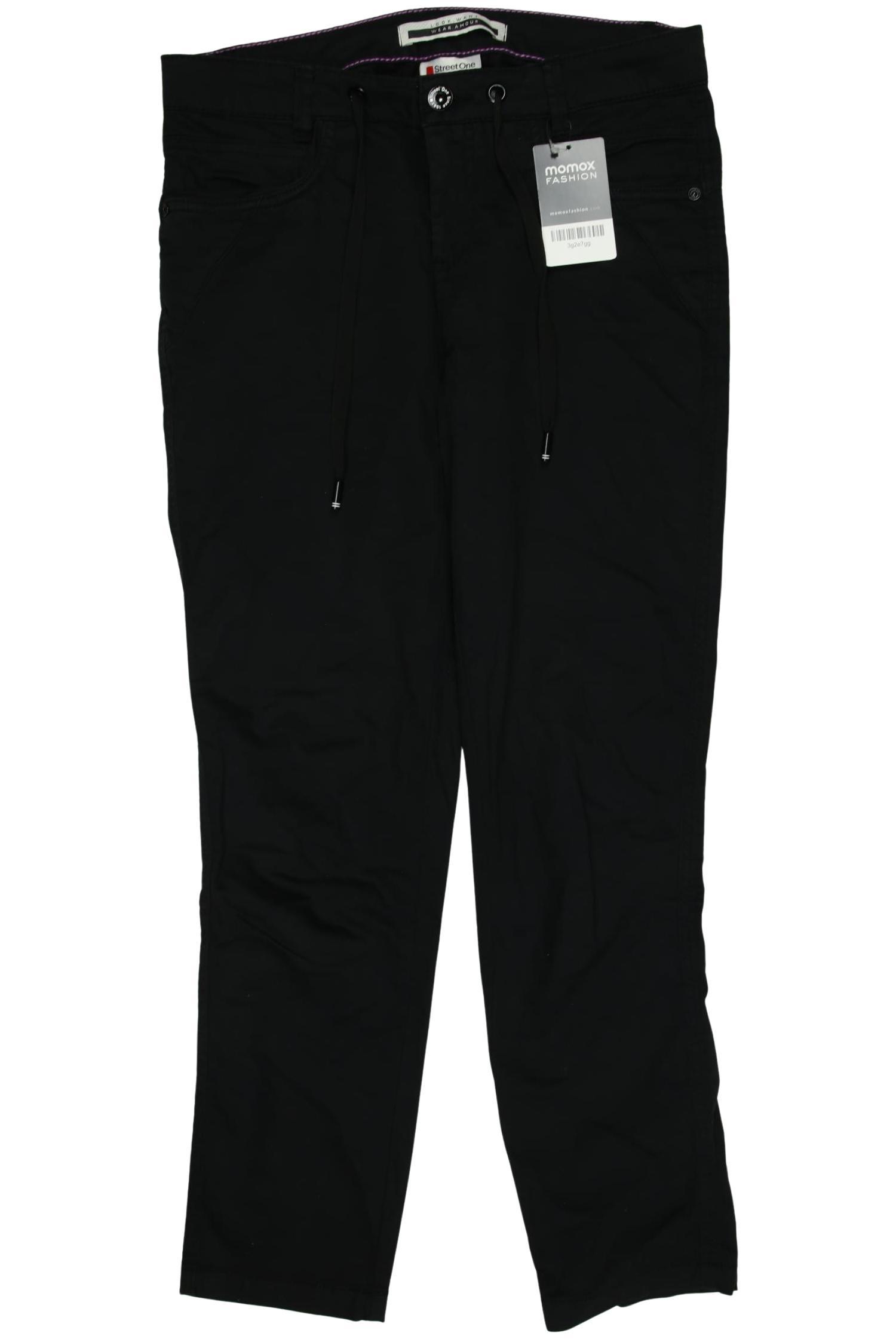 

Street One Damen Stoffhose, schwarz, Gr. 34