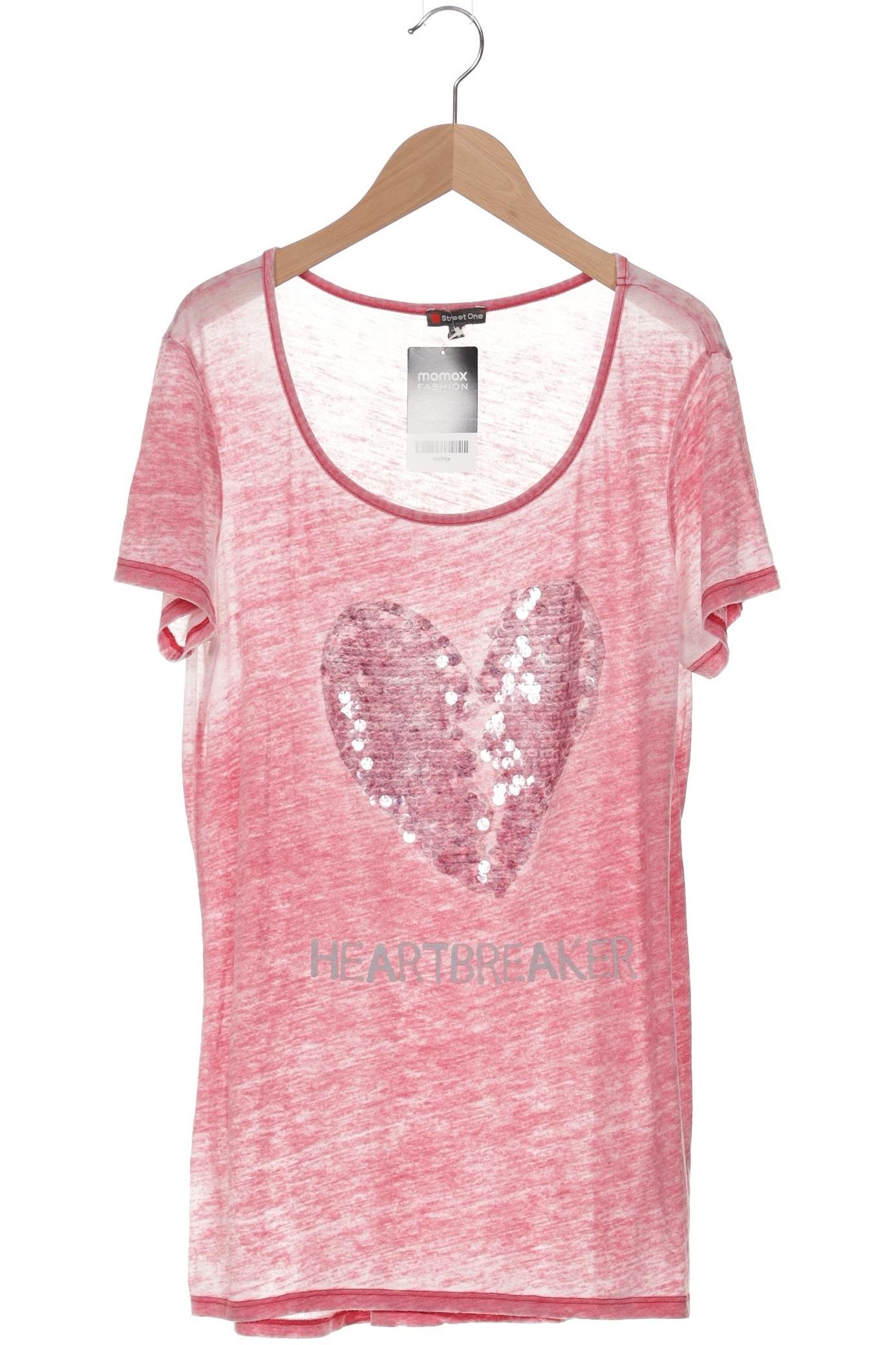 

Street One Damen T-Shirt, pink, Gr. 38