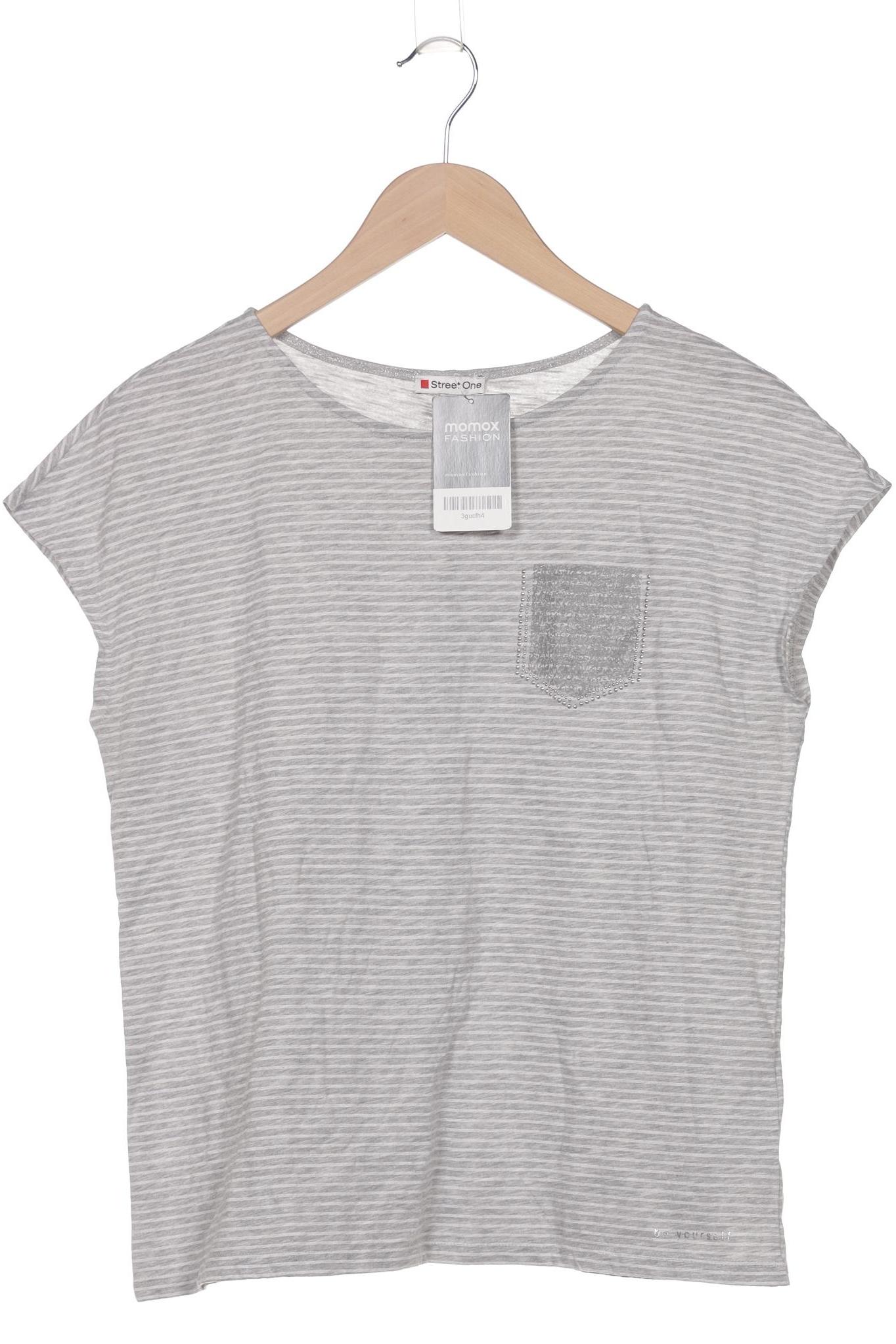 Thumbnail - Street One Damen T-Shirt, grau, Gr. 40
