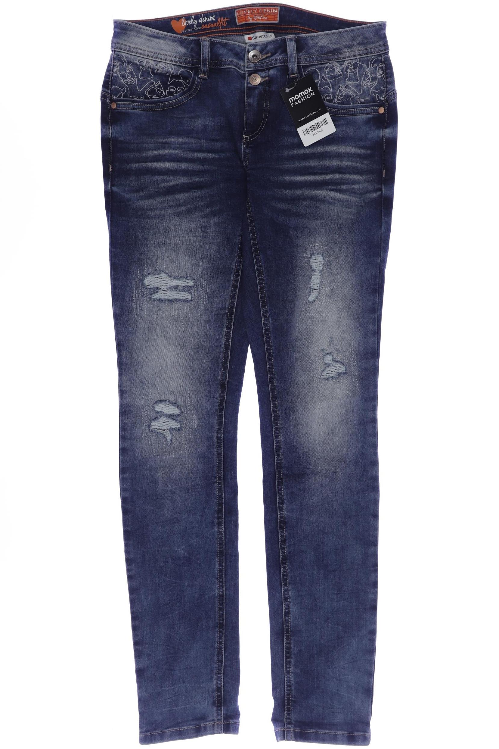 

Street One Damen Jeans, blau, Gr. 27