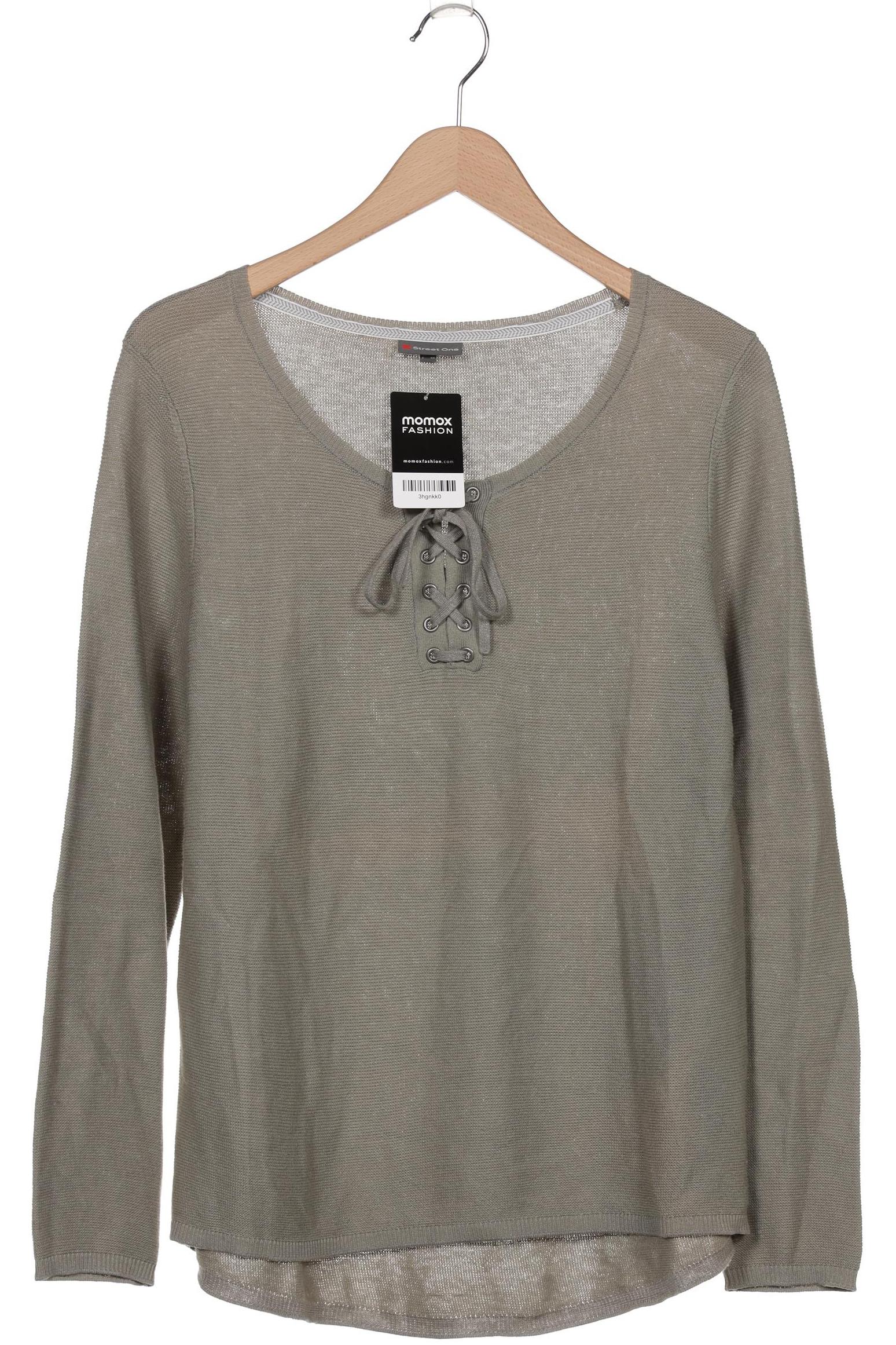

Street One Damen Pullover, grün, Gr. 42