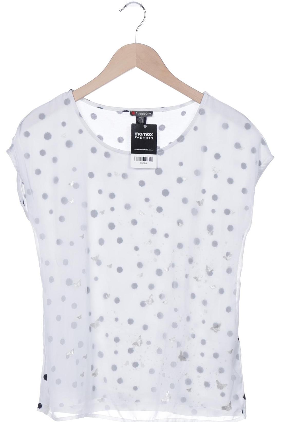 

Street One Damen T-Shirt, weiß, Gr. 36