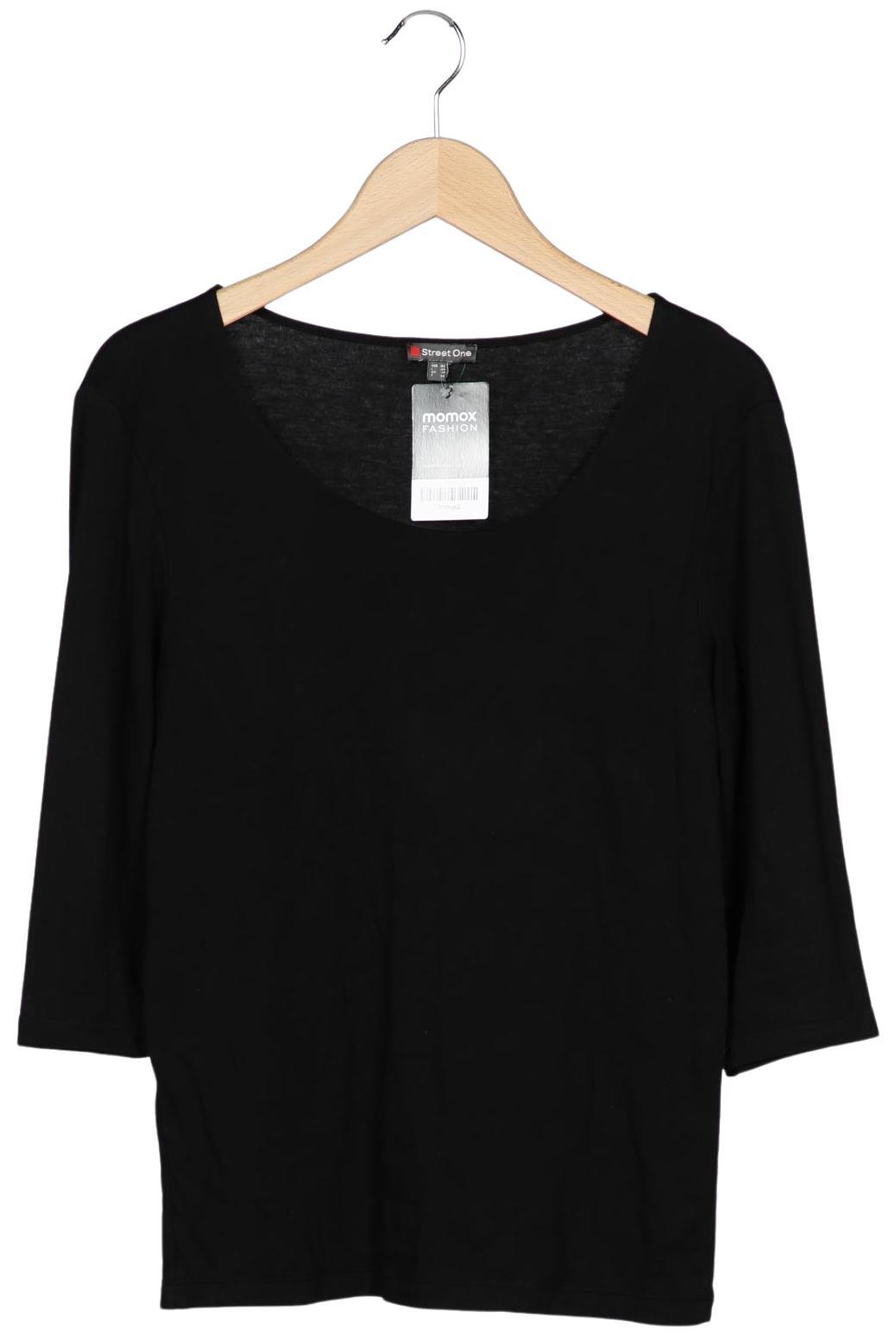 

Street One Damen Langarmshirt, schwarz, Gr. 40