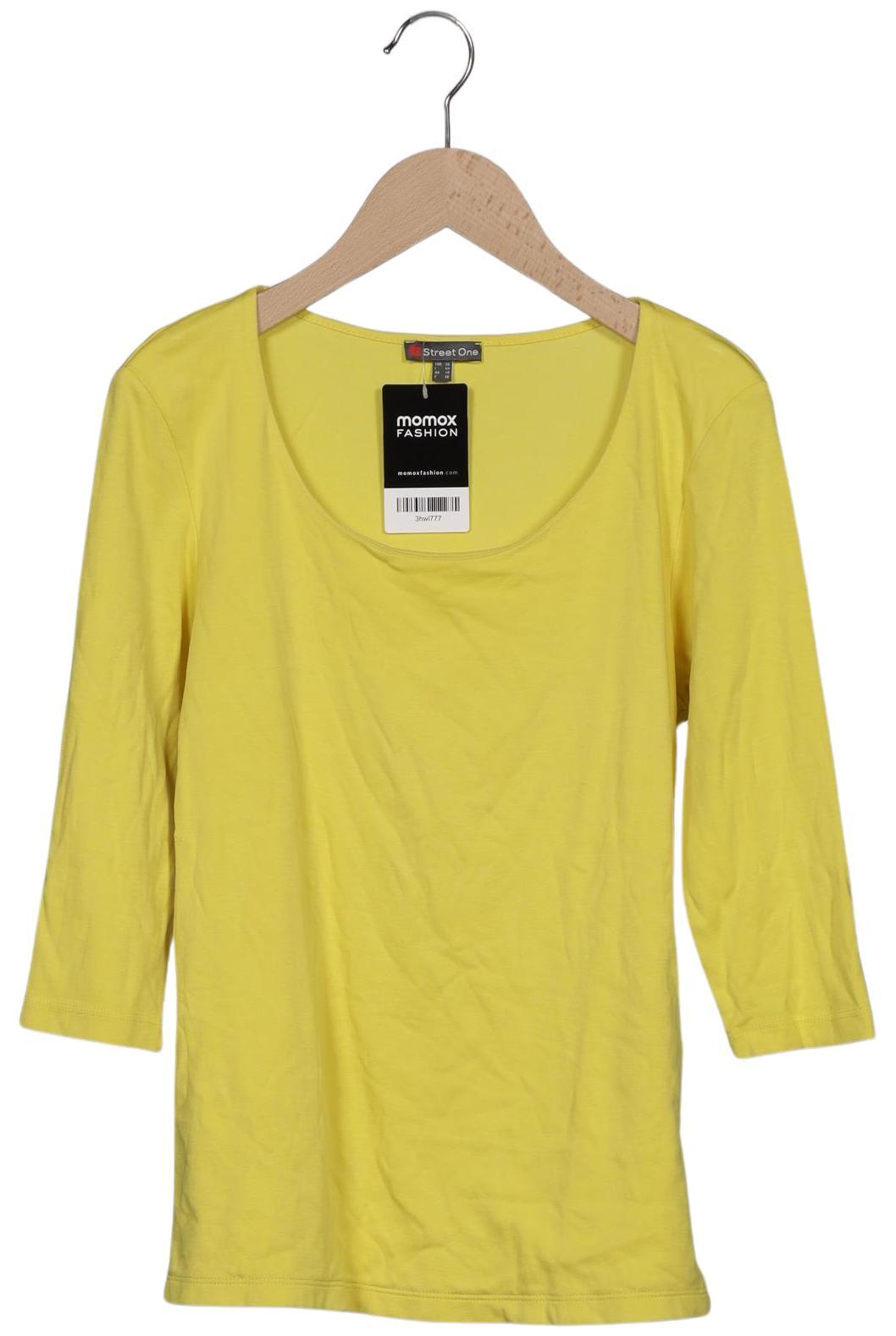 

Street One Damen Langarmshirt, gelb, Gr. 36