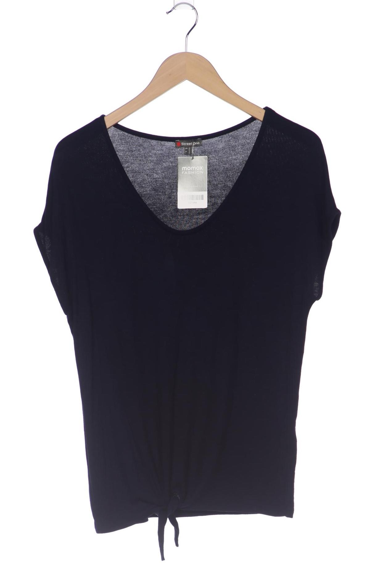 

Street One Damen T-Shirt, marineblau, Gr. 38