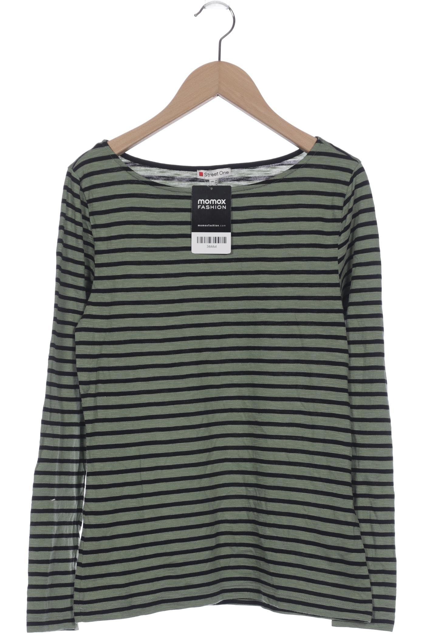 

Street One Damen Langarmshirt, grün, Gr. 34