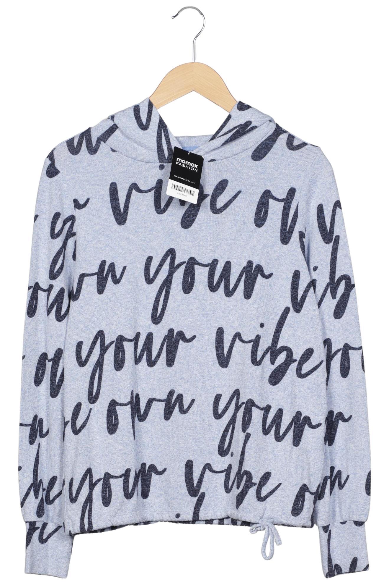 

Street One Damen Kapuzenpullover, hellblau, Gr. 38