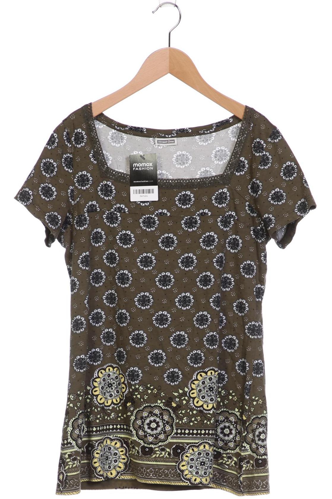 

Street One Damen T-Shirt, grün, Gr. 42