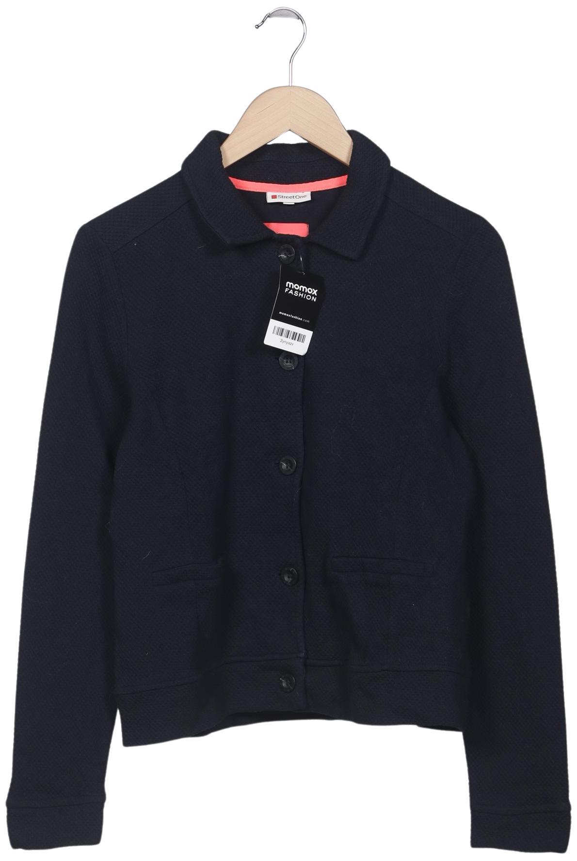 

Street One Damen Strickjacke, marineblau, Gr. 38