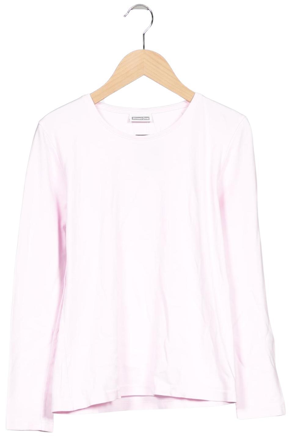 

Street One Damen Langarmshirt, pink, Gr. 40
