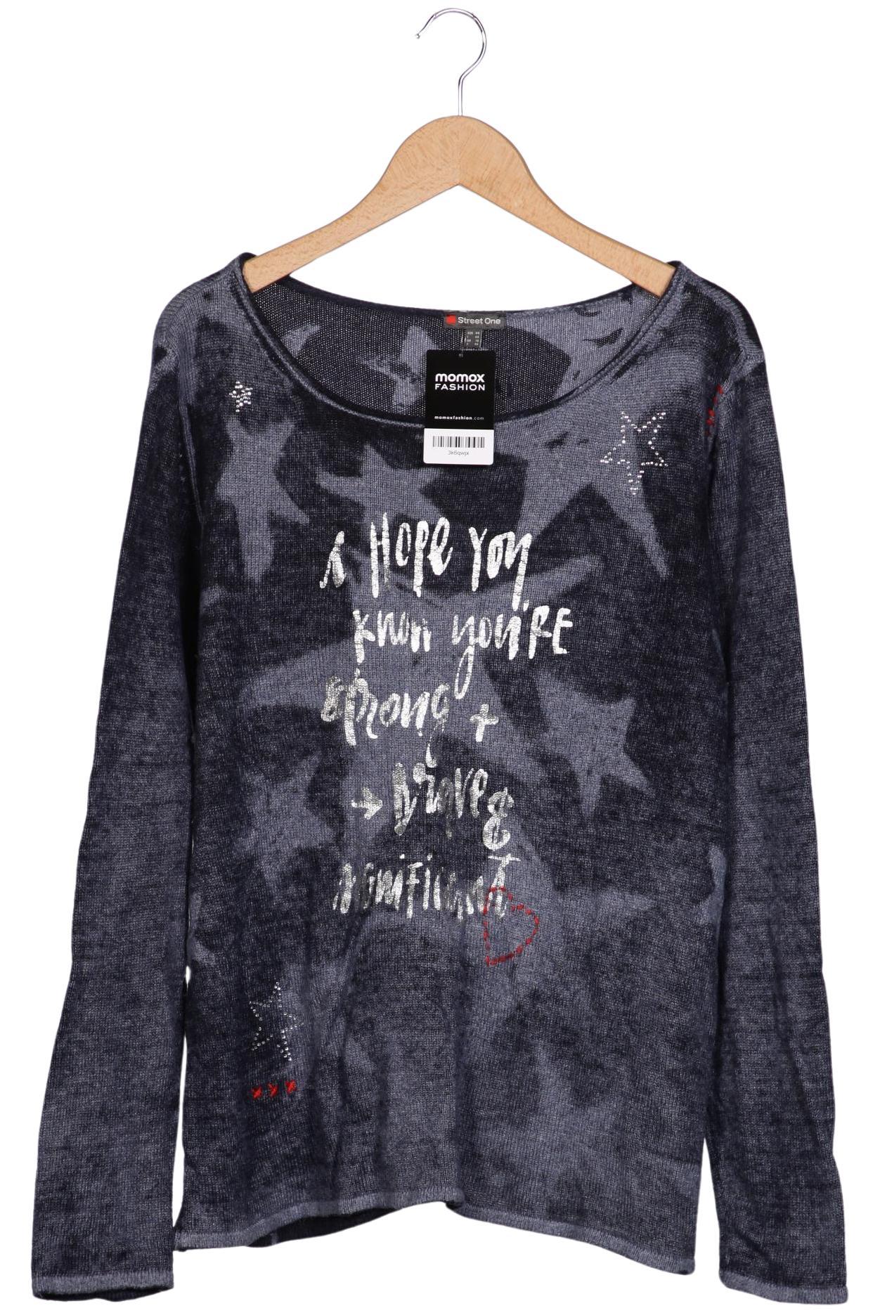 

Street One Damen Pullover, grau, Gr. 44