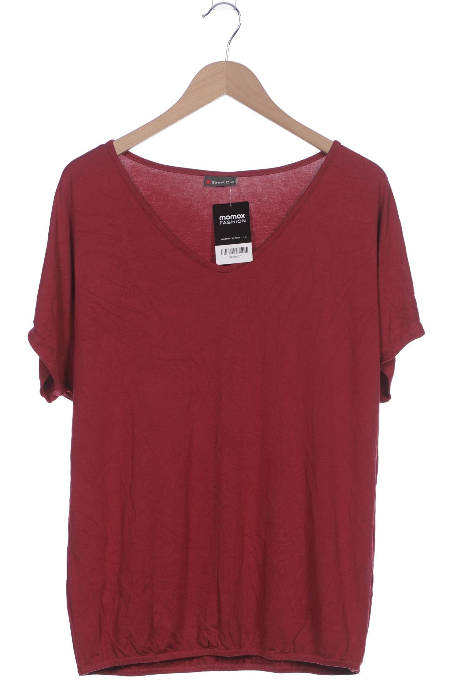 

Street One Damen T-Shirt, bordeaux, Gr. 44