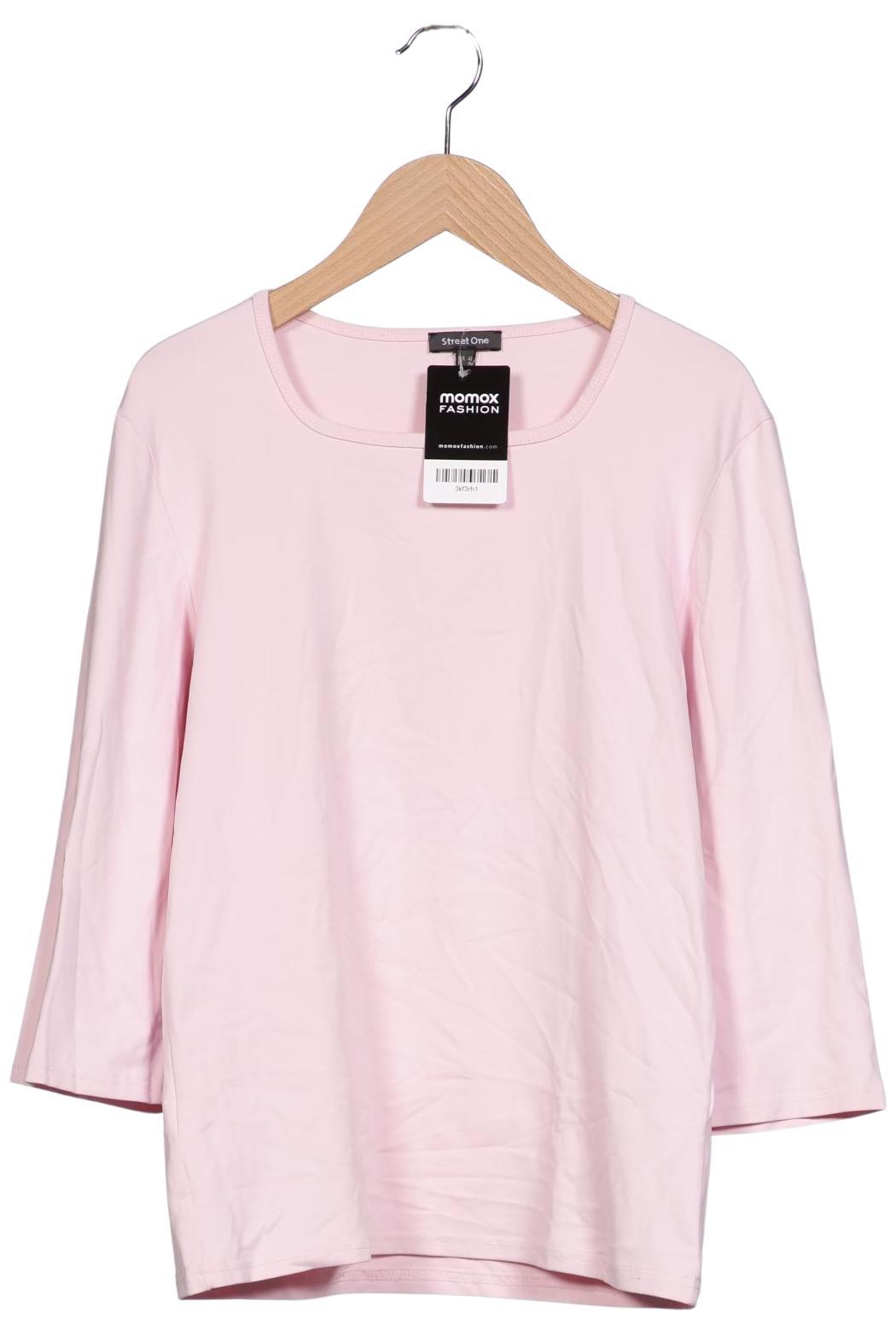 

Street One Damen Langarmshirt, pink, Gr. 42