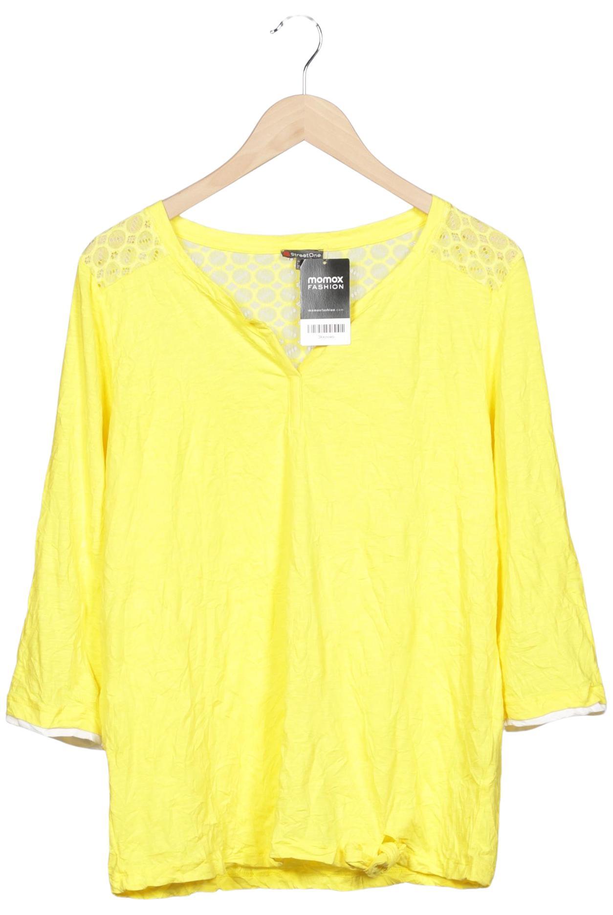

Street One Damen Langarmshirt, gelb, Gr. 40