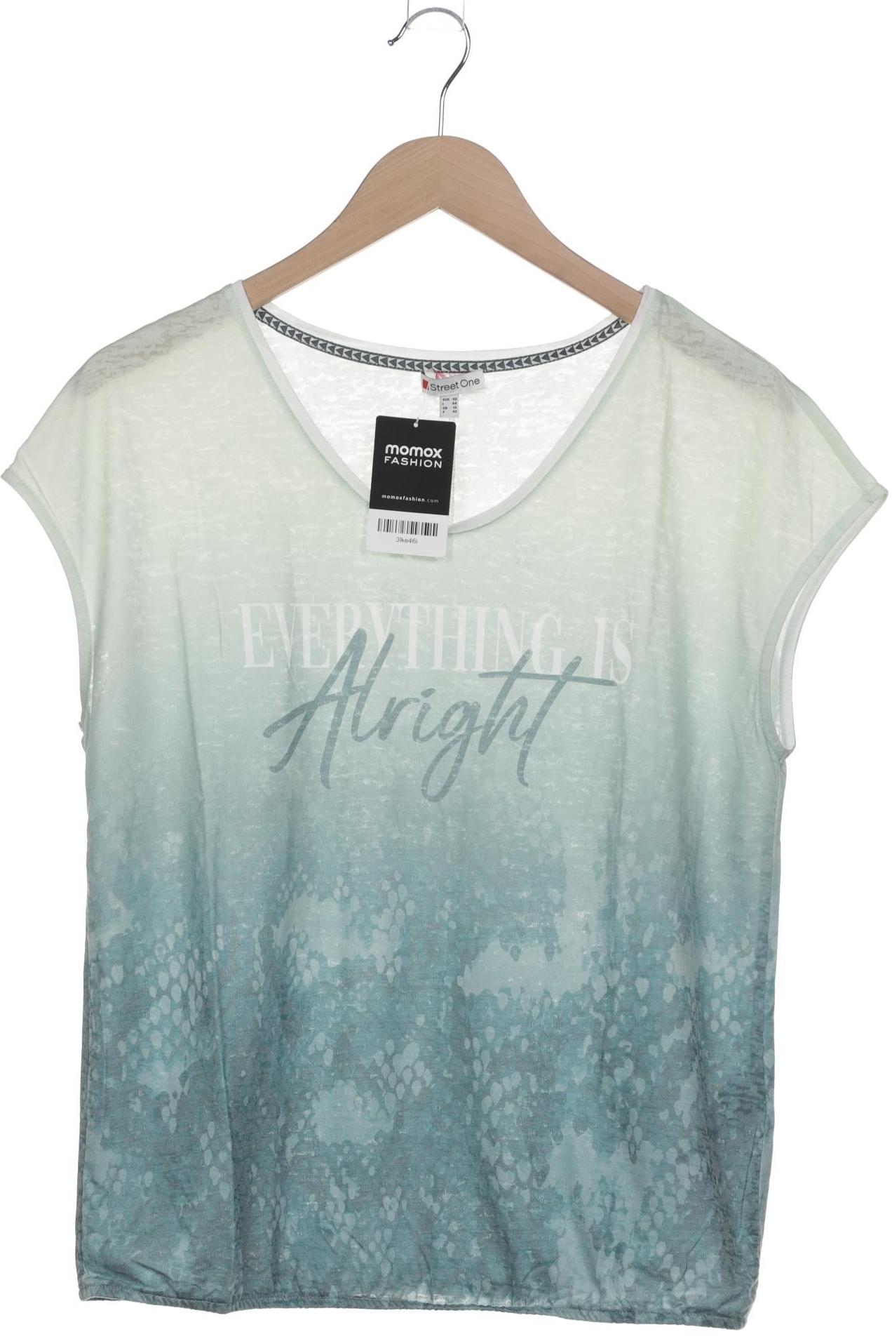 

Street One Damen T-Shirt, türkis, Gr. 40