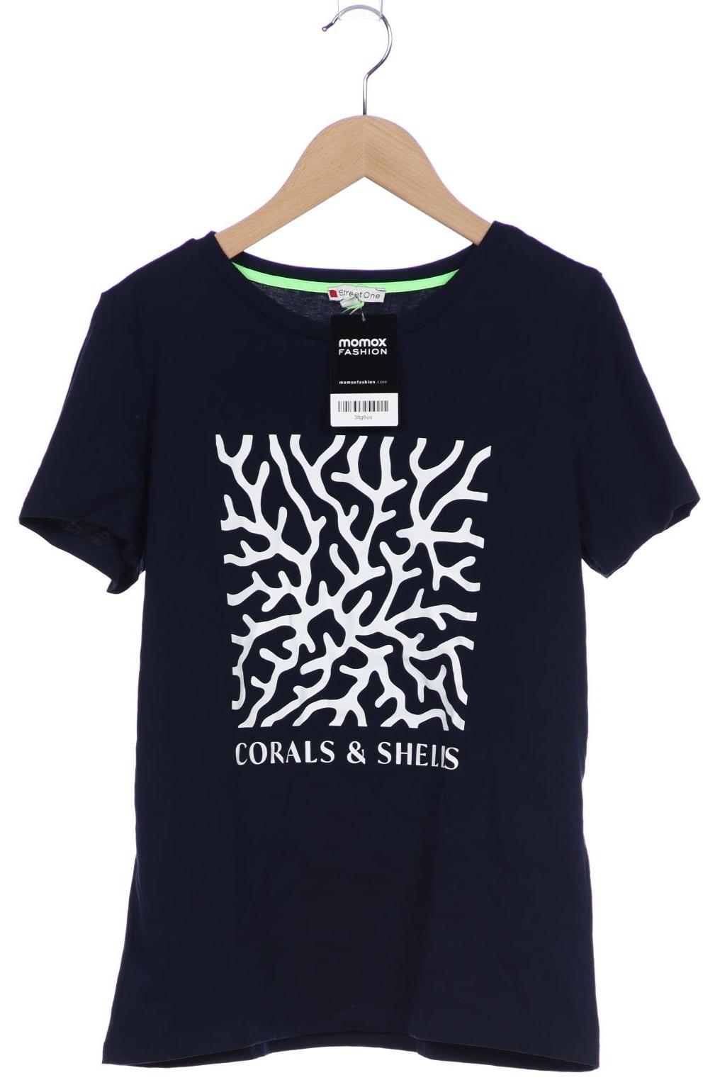 

Street One Damen T-Shirt, marineblau, Gr. 36