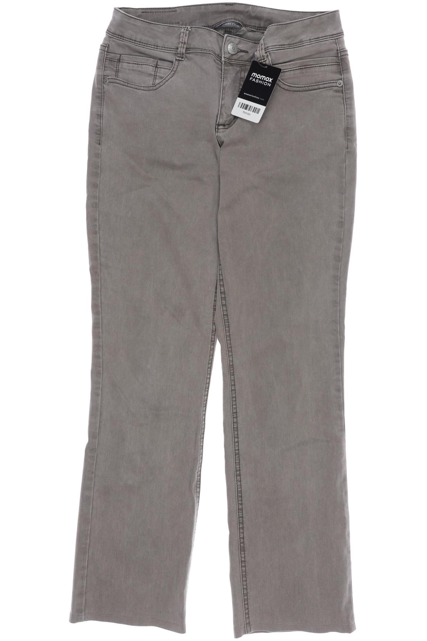 

Street One Damen Jeans, beige, Gr. 28