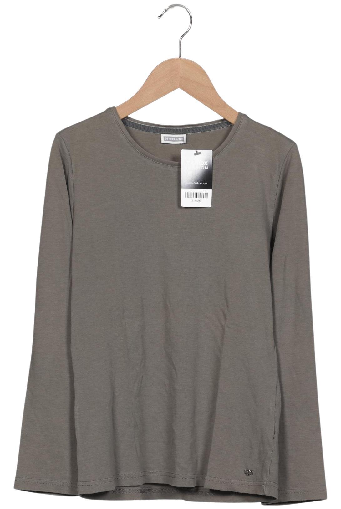 

Street One Damen Langarmshirt, grau, Gr. 40