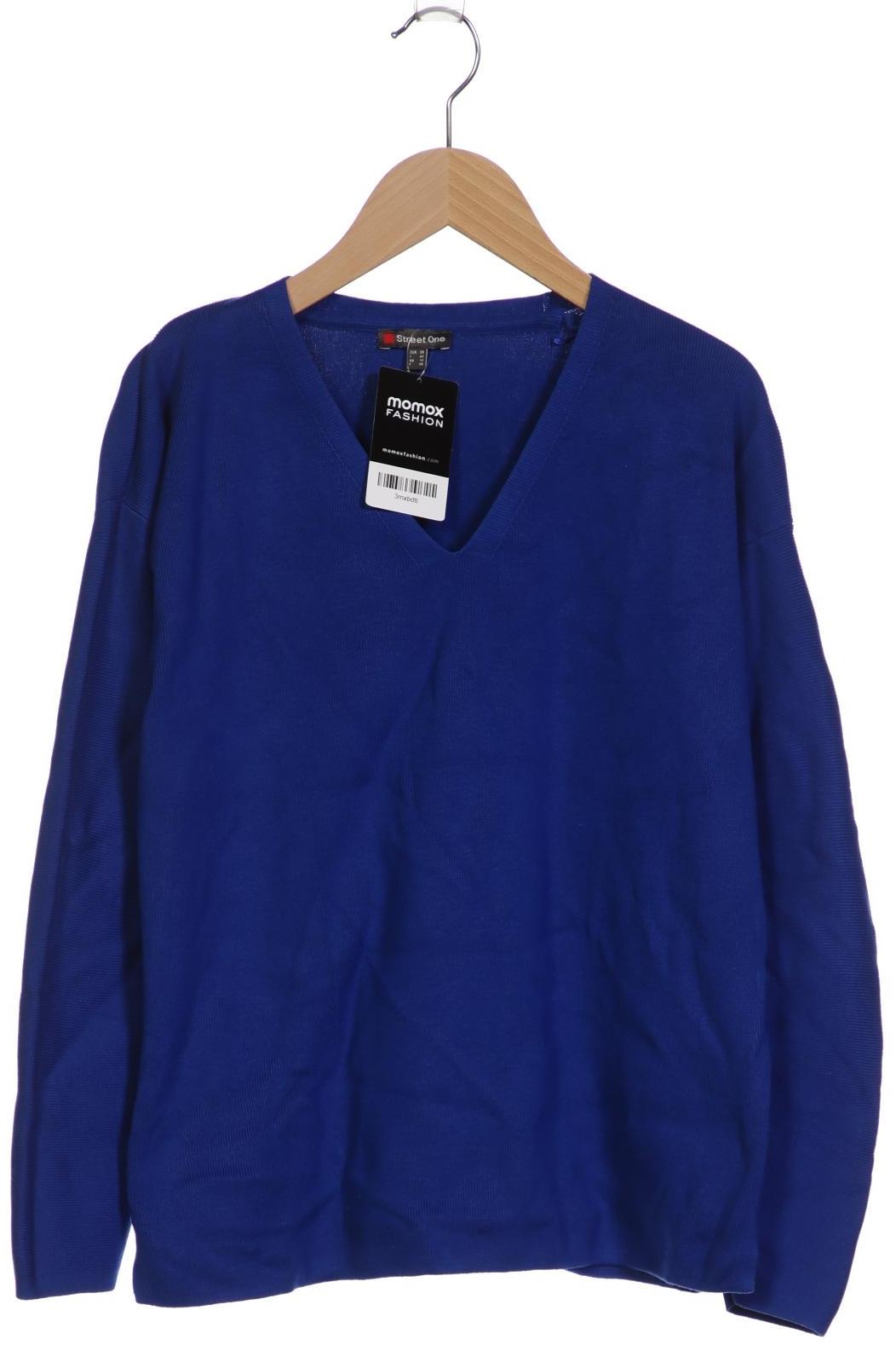 

Street One Damen Pullover, blau, Gr. 38