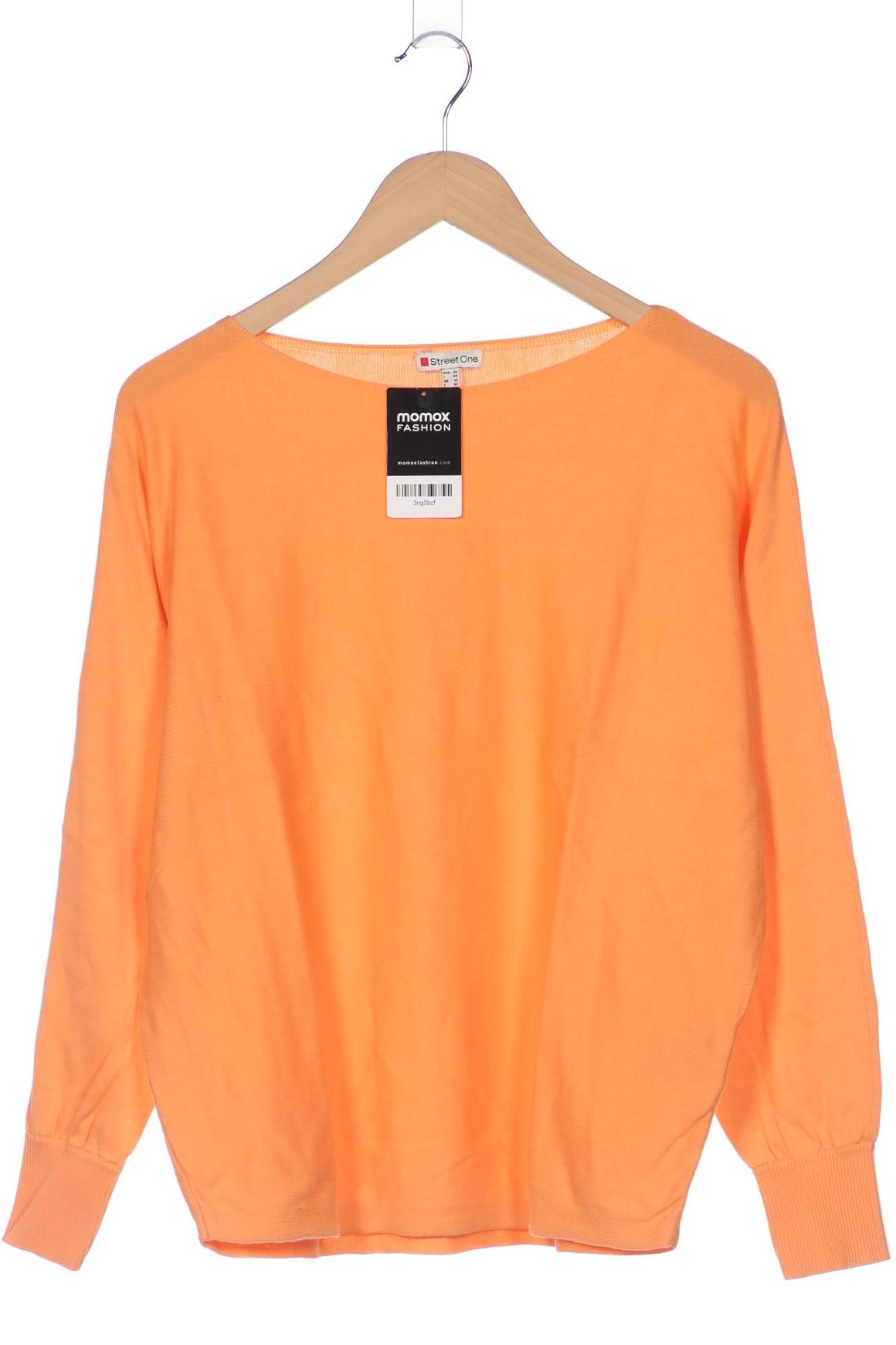 

Street One Damen Pullover, orange, Gr. 40