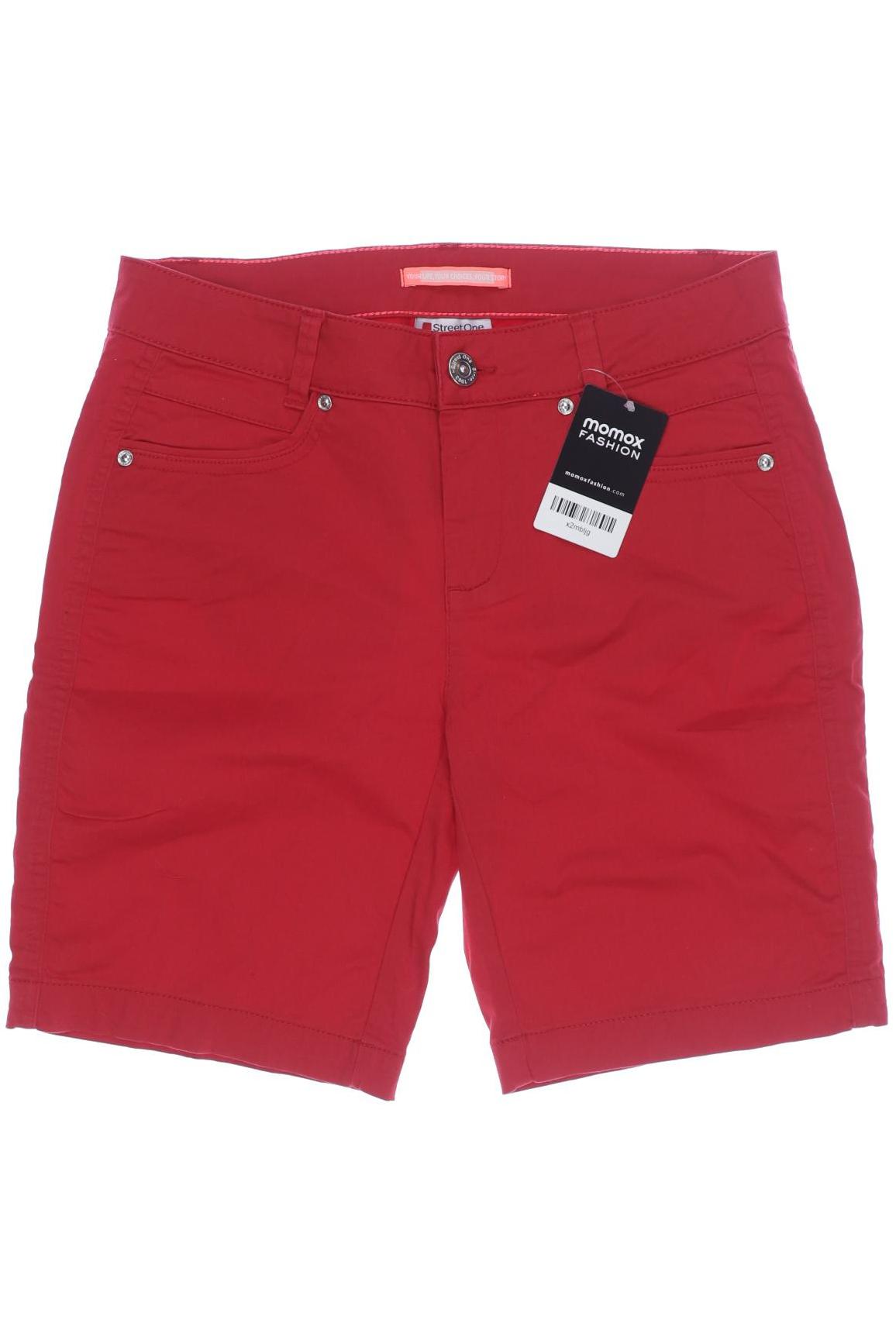 

Street One Damen Shorts, rot, Gr. 36