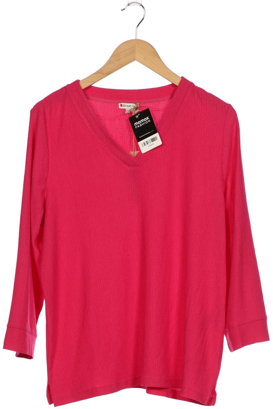

Street One Damen Langarmshirt, pink, Gr. 42