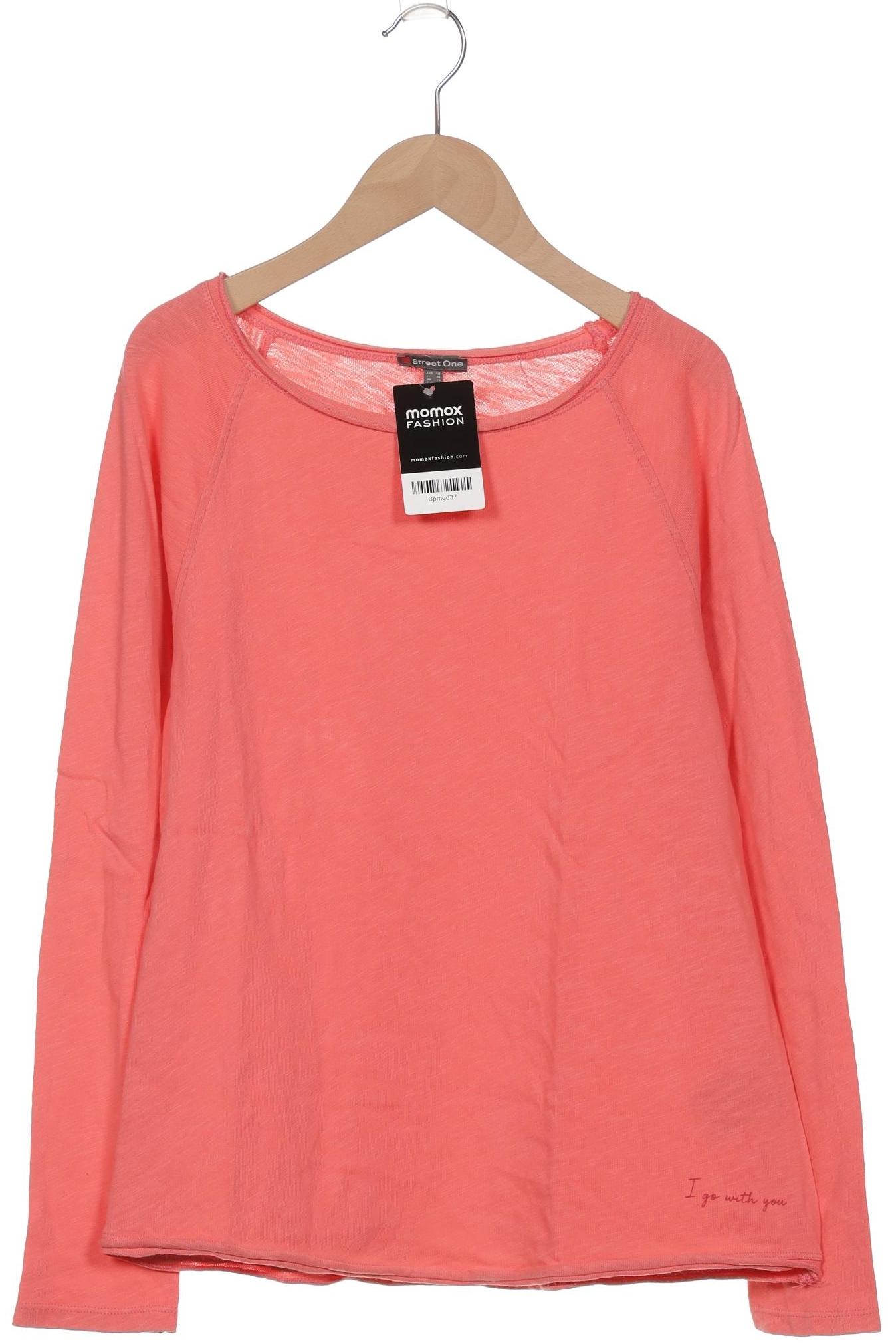 

Street One Damen Langarmshirt, pink, Gr. 40