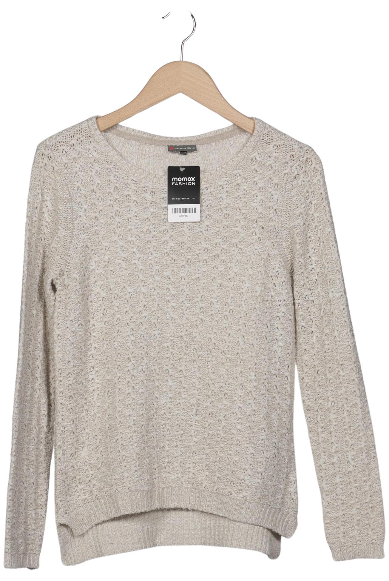 

Street One Damen Pullover, beige, Gr. 34