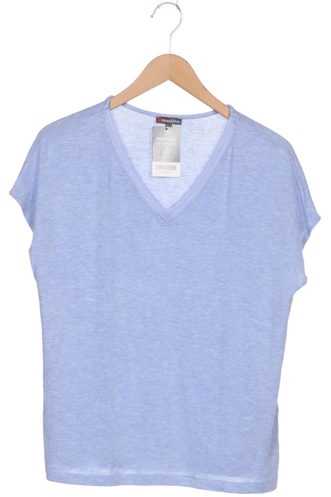 

Street One Damen T-Shirt, blau, Gr. 38