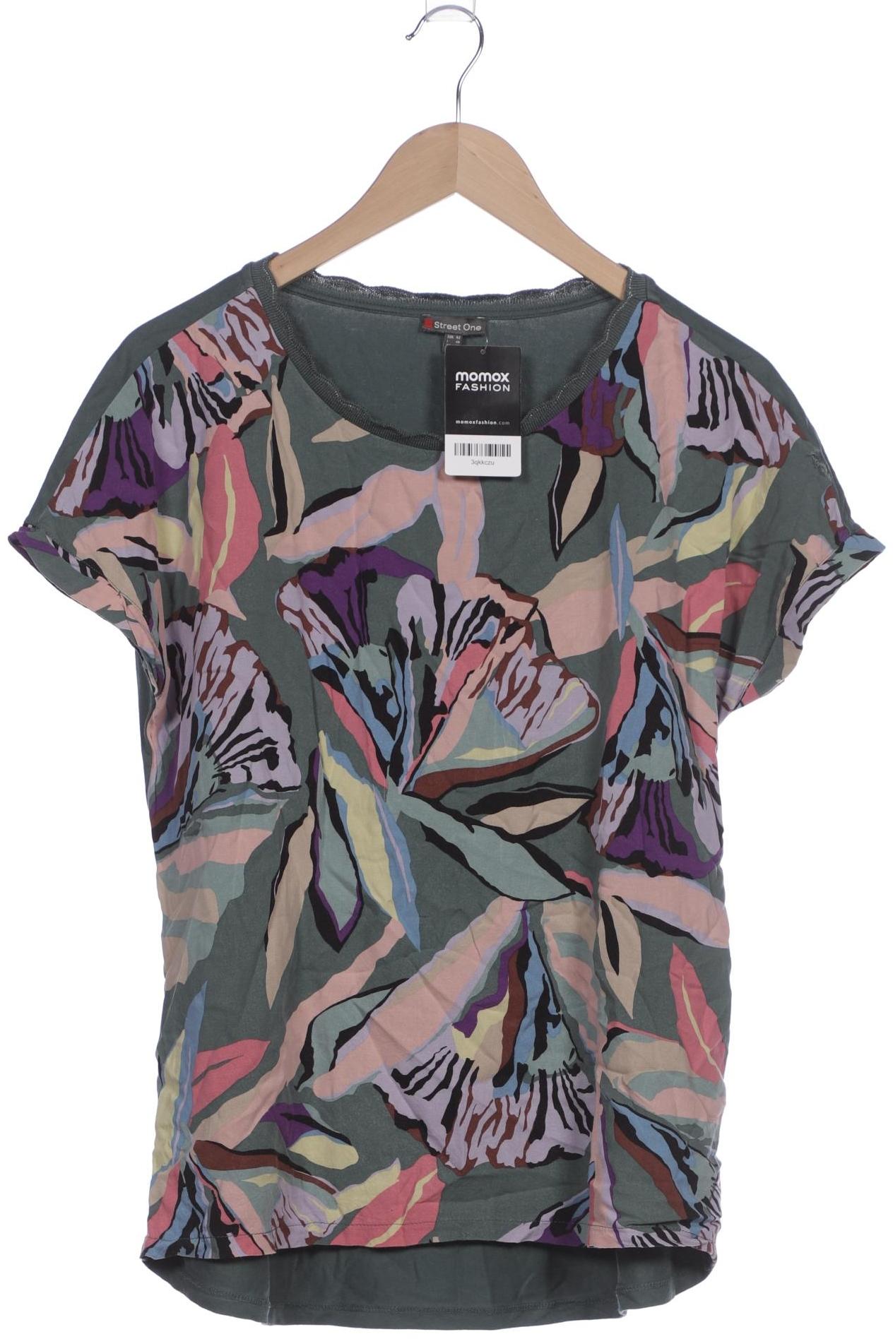 

Street One Damen T-Shirt, grün, Gr. 42