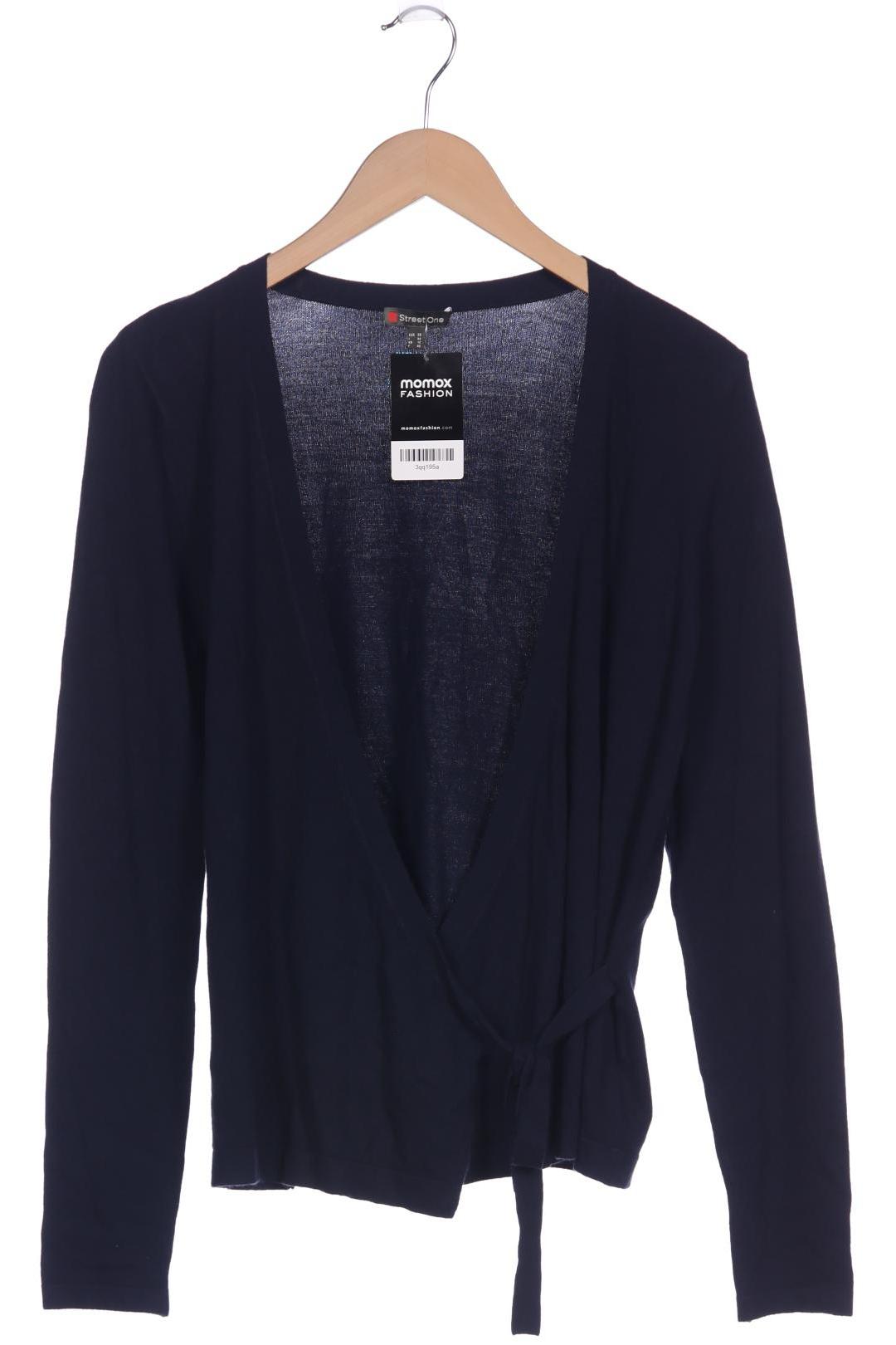 

Street One Damen Strickjacke, marineblau, Gr. 38