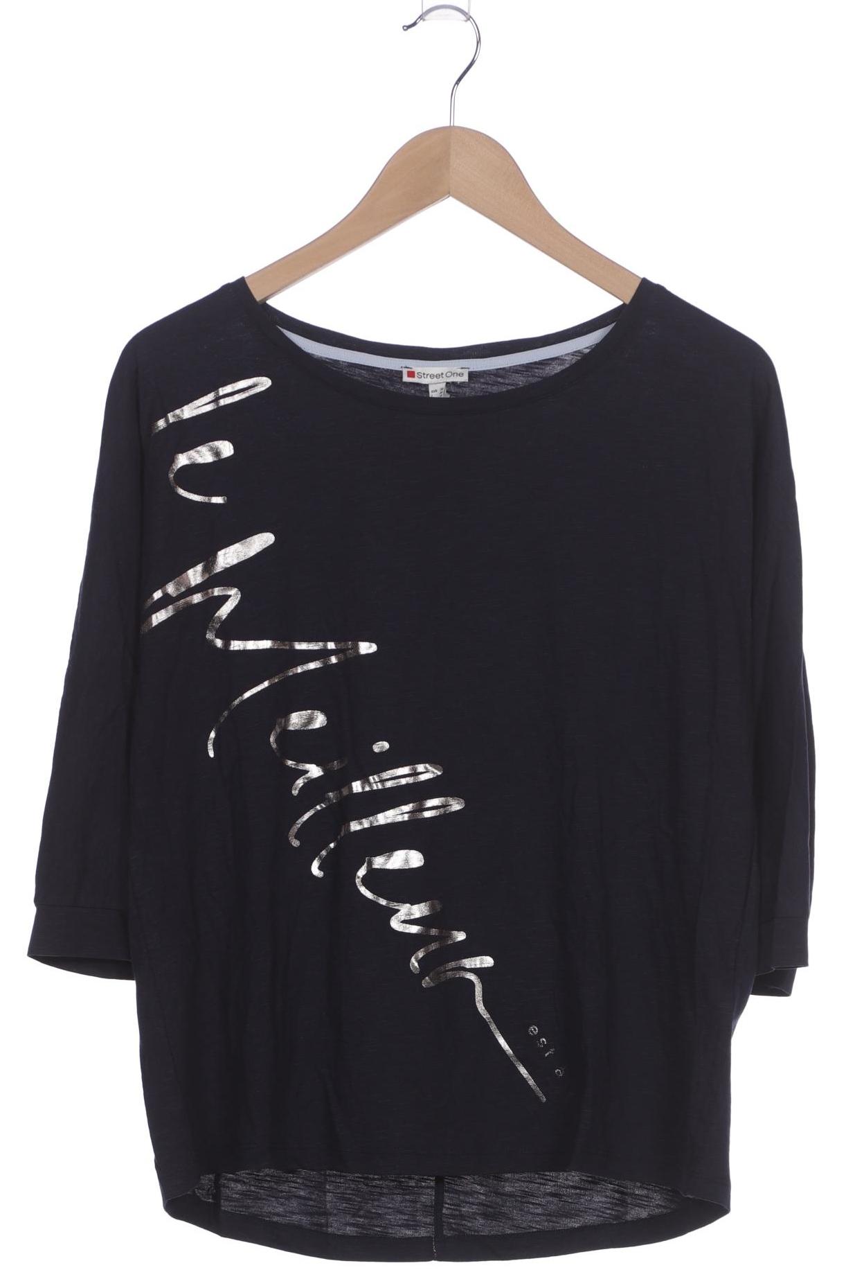 

Street One Damen Langarmshirt, marineblau, Gr. 38