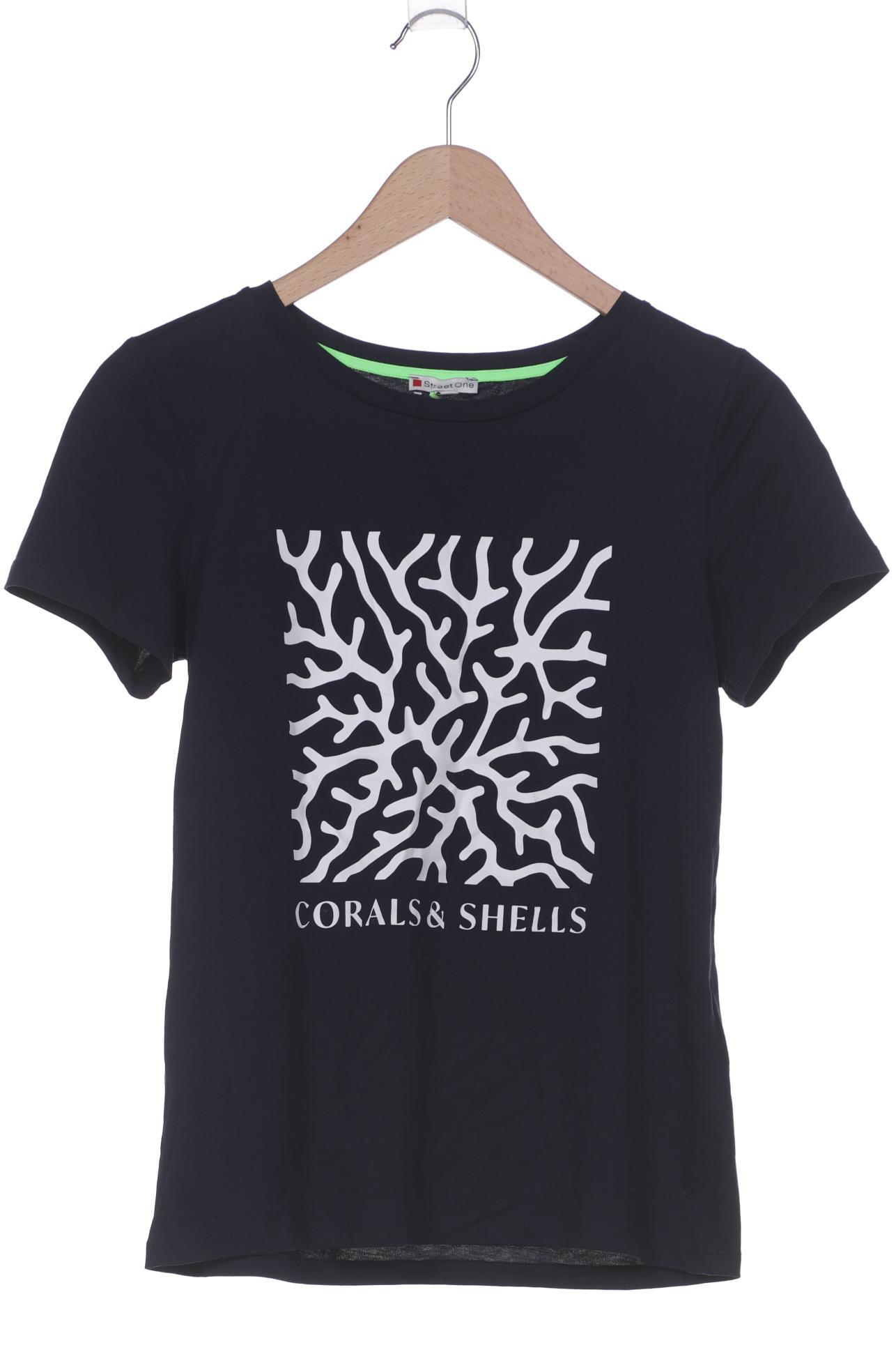 

Street One Damen T-Shirt, marineblau, Gr. 34