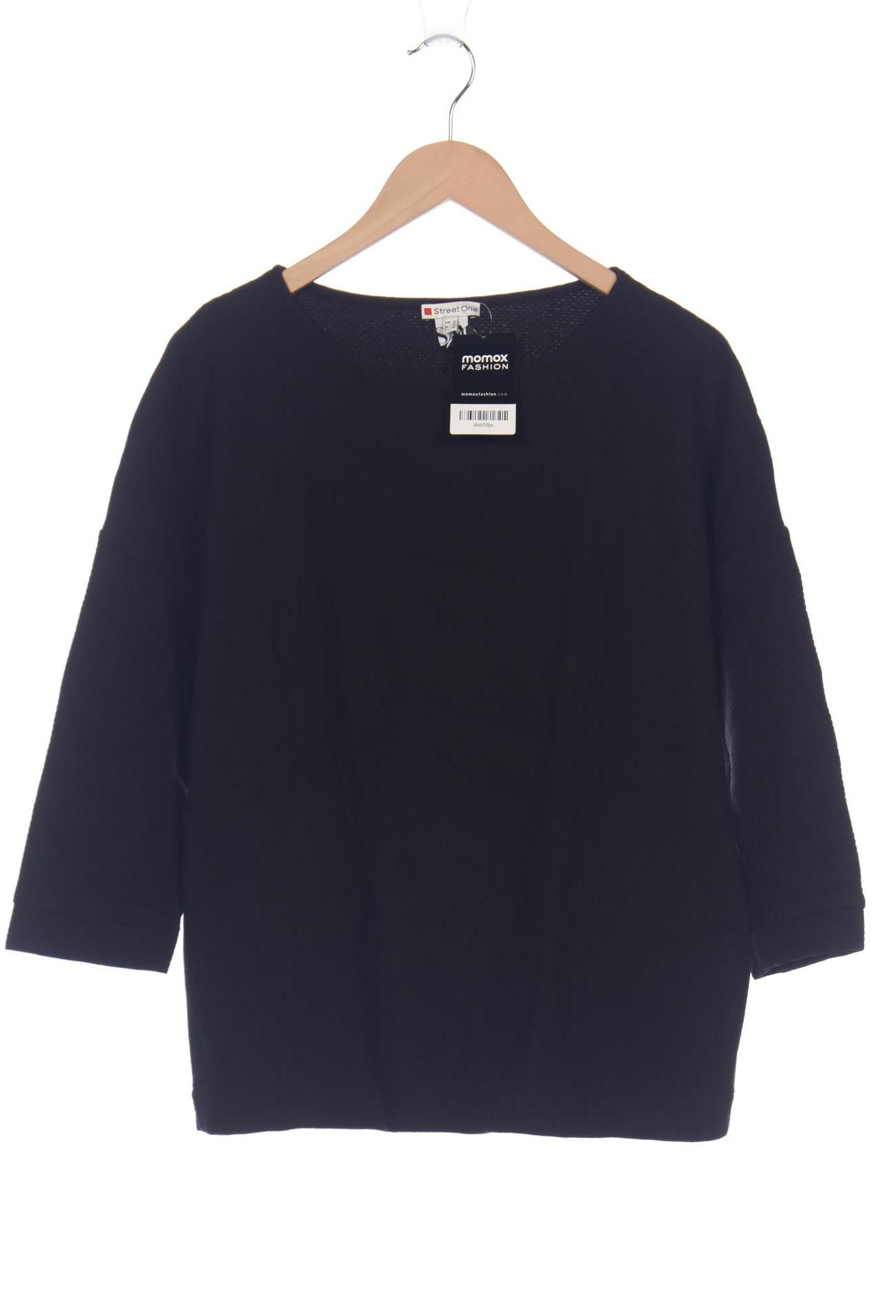 

Street One Damen Sweatshirt, schwarz, Gr. 44