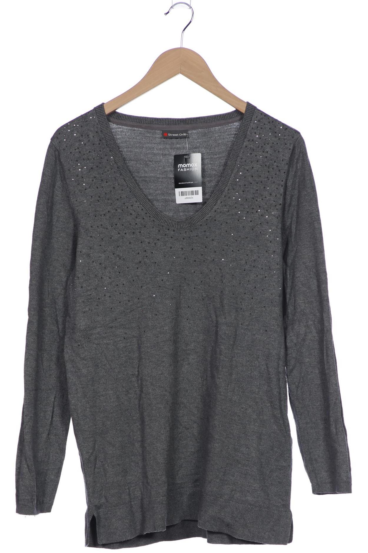 

Street One Damen Pullover, grau, Gr. 42